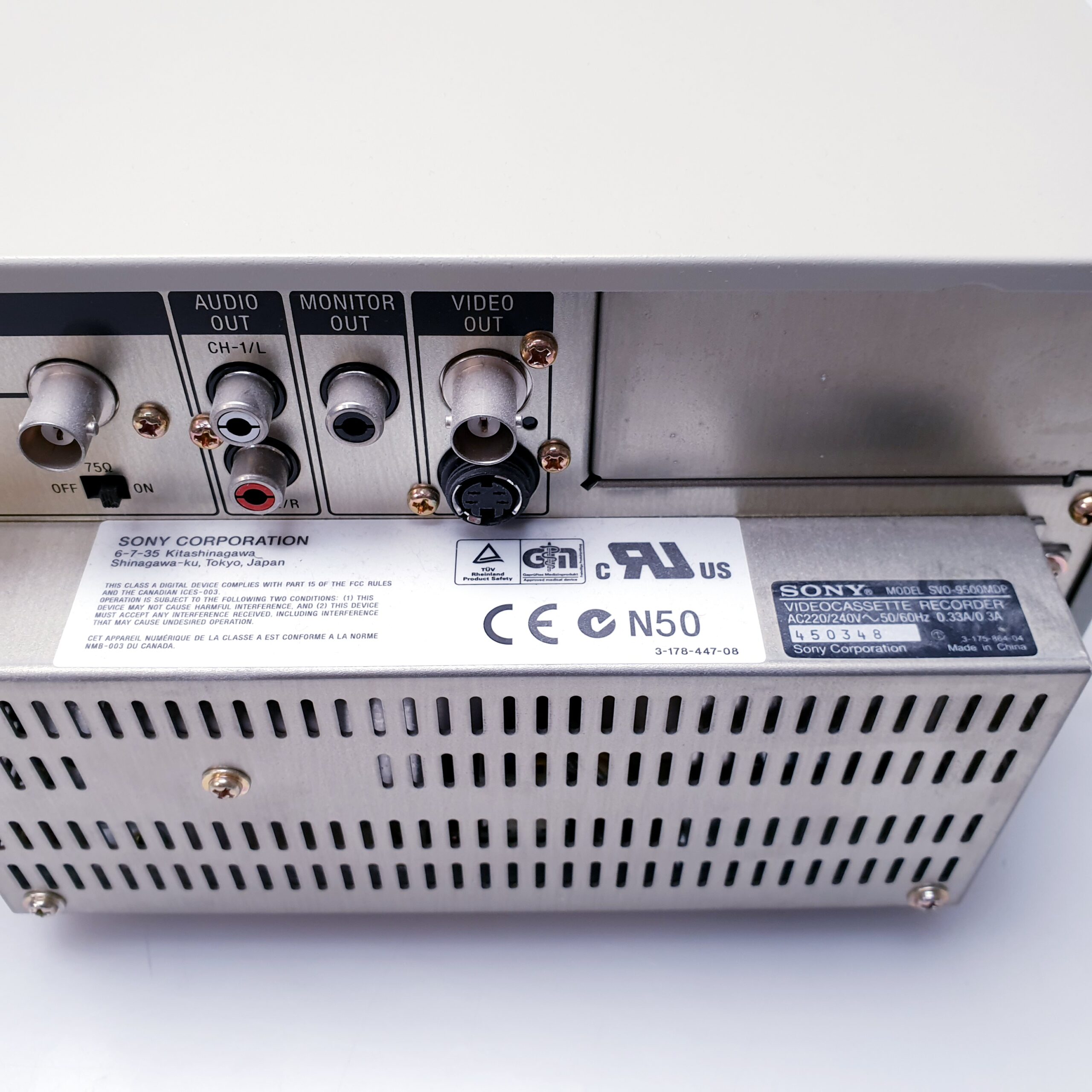 SONY Videokassetten Recorder SVO 9500MDP // SVO-9500MDP – Bild 8