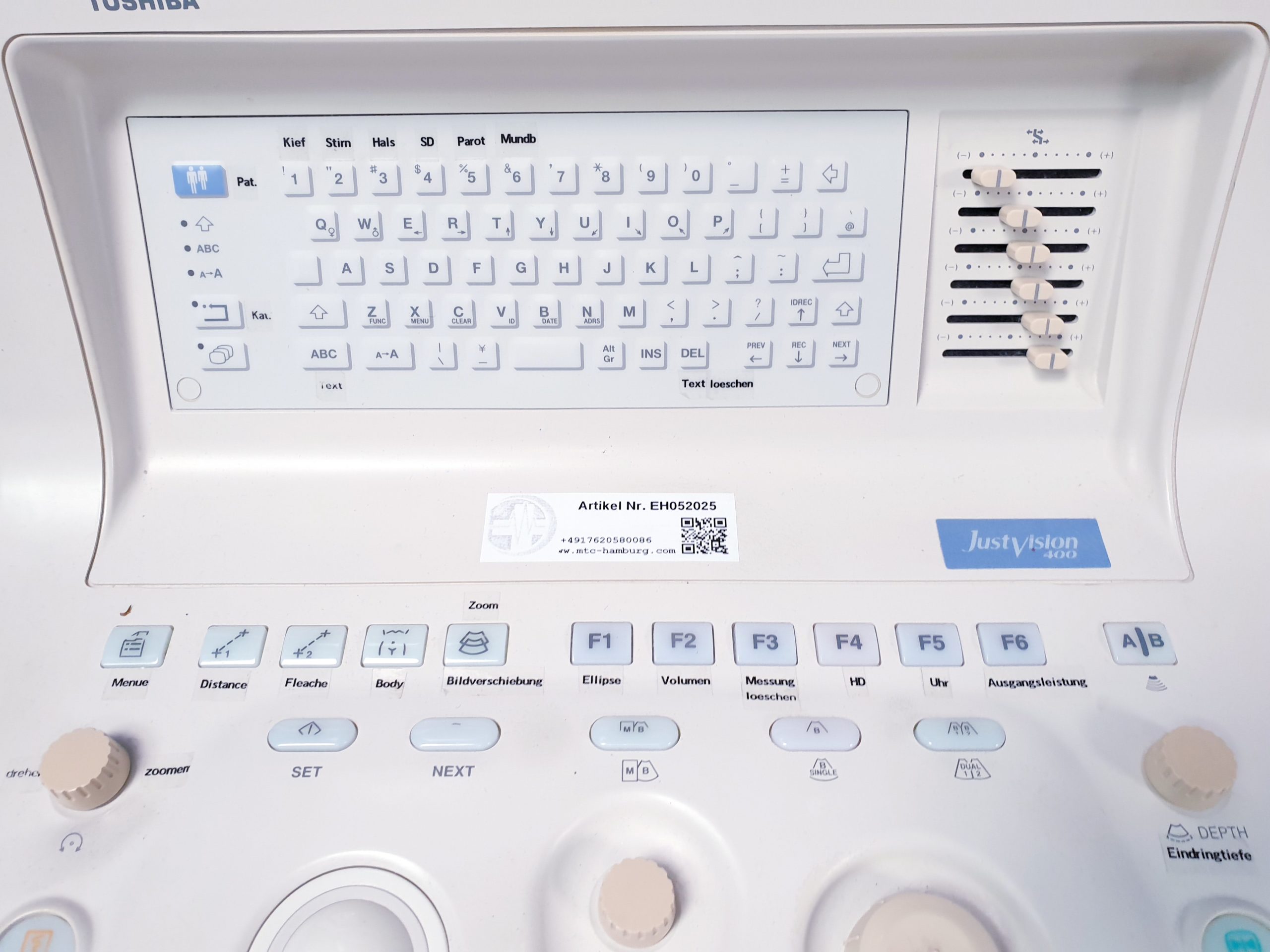 Toshiba Just Vision 400 Justvision 400 SSA-325 + Konvex + Linear – Bild 19