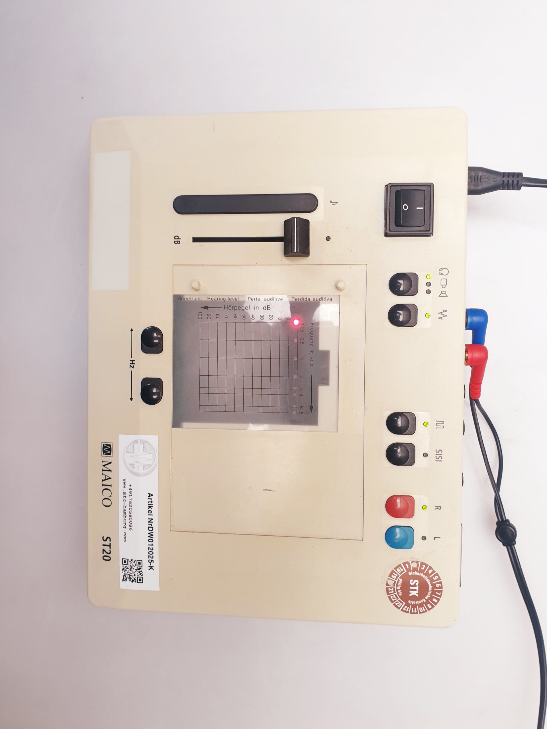 Bosch Maico ST 20 ST20 Audiometer – Bild 4