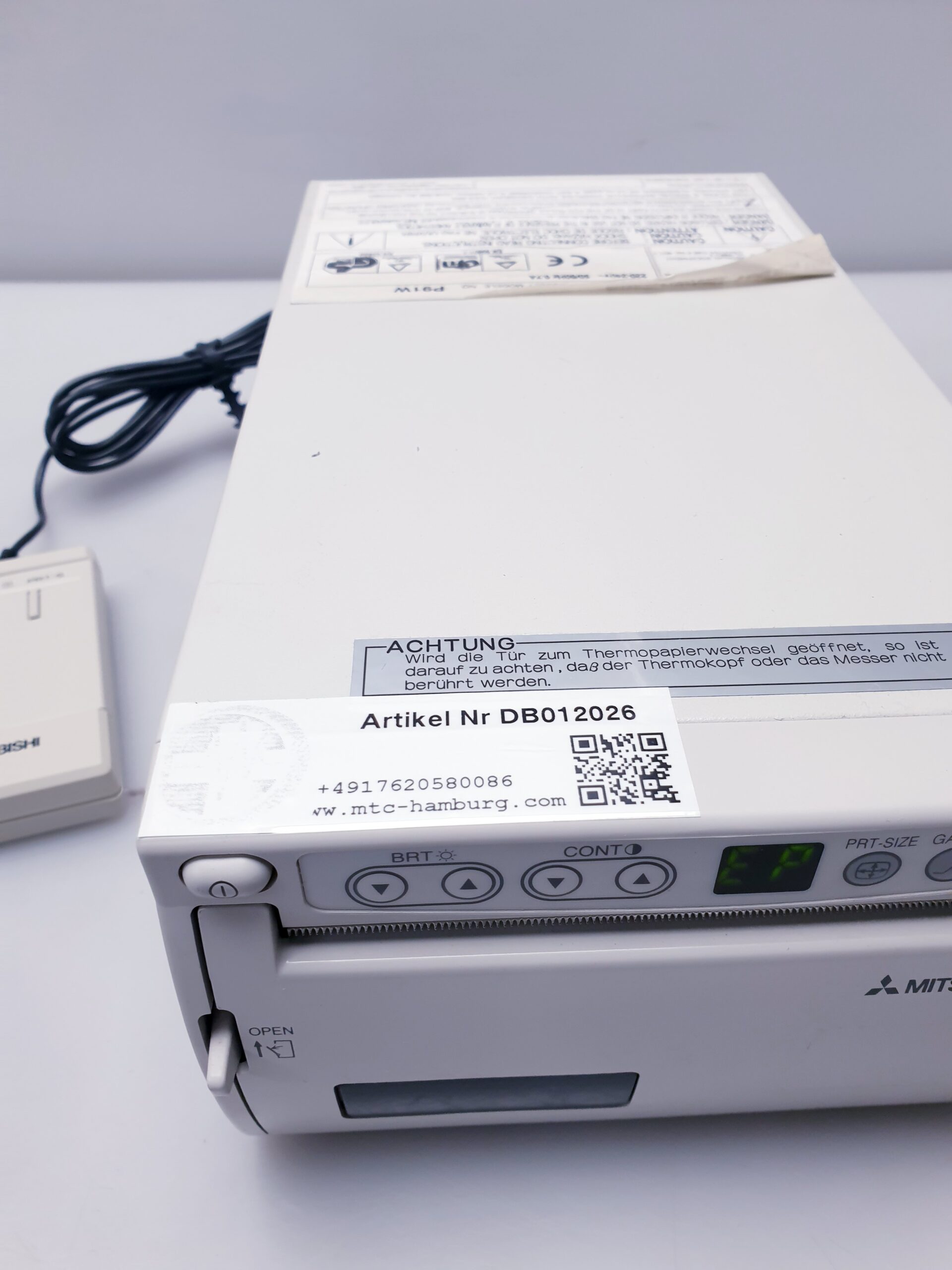 Mitsubishi P91 – P 91 SW Printer für Ultraschallgerät – Bild 2