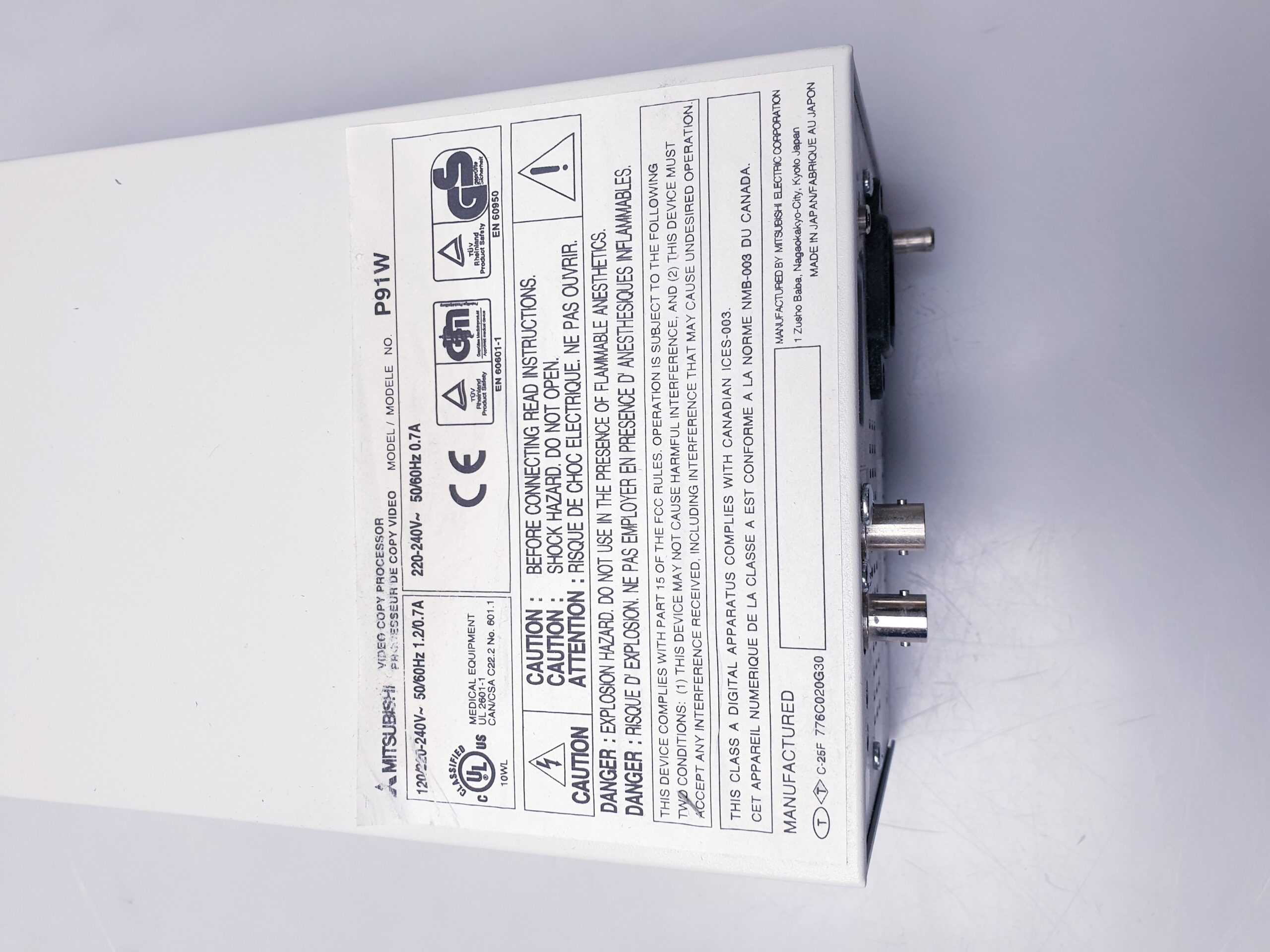 Mitsubishi P91 – P 91 SW Printer für Ultraschallgerät – Bild 9