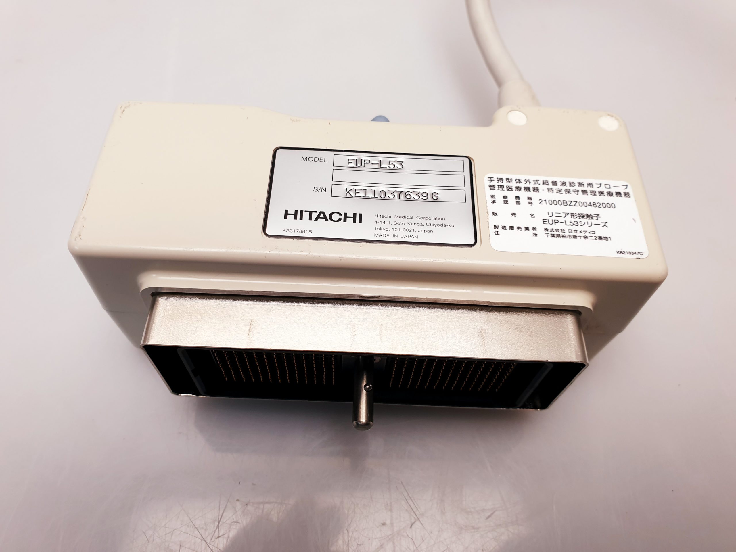 Hitachi EUP-L53 Linear 10.0 - 5.0 MHz Linear – Bild 10