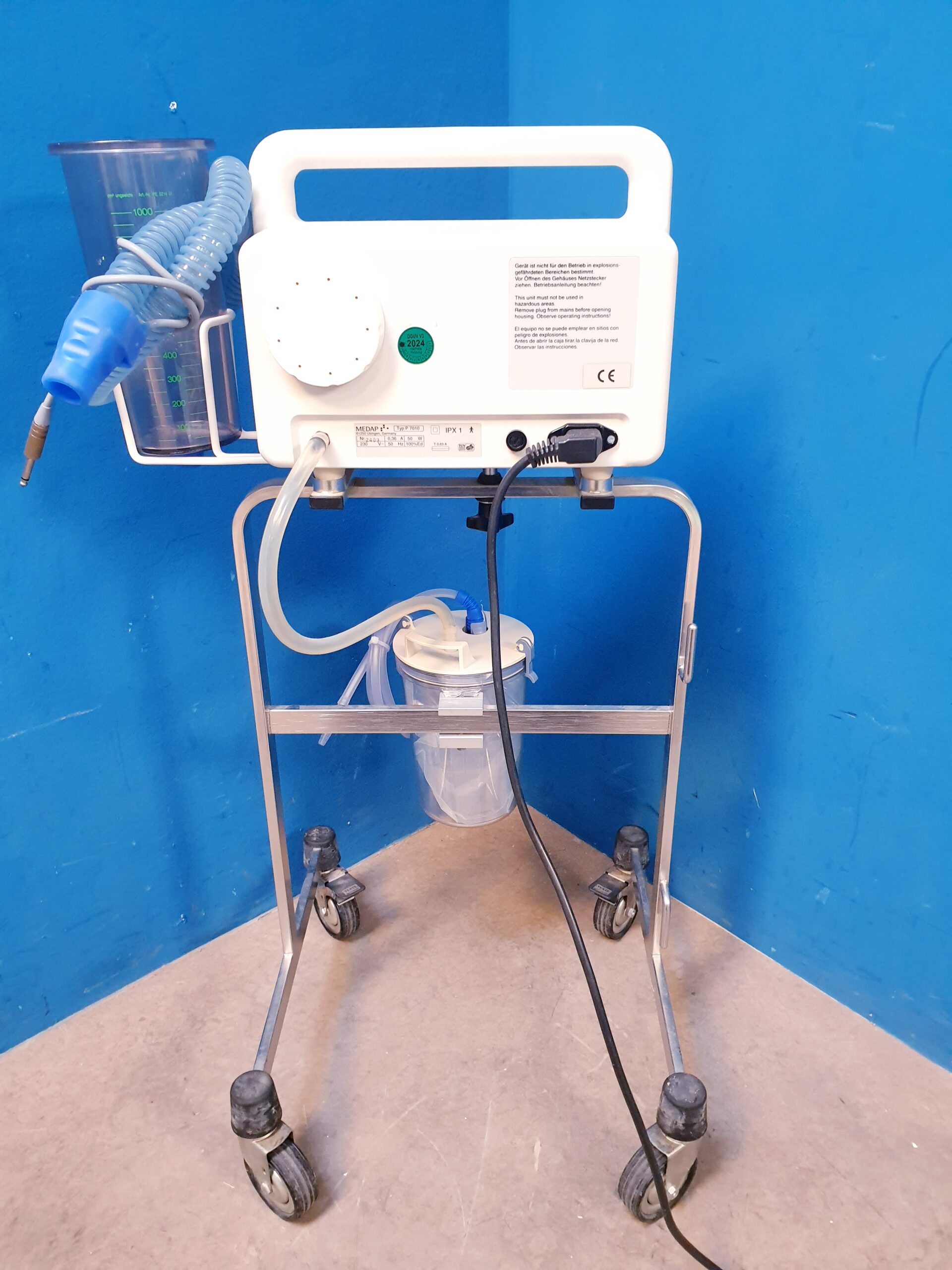MEDAP P7010 fahrbarer Sekretsauger – Bild 8