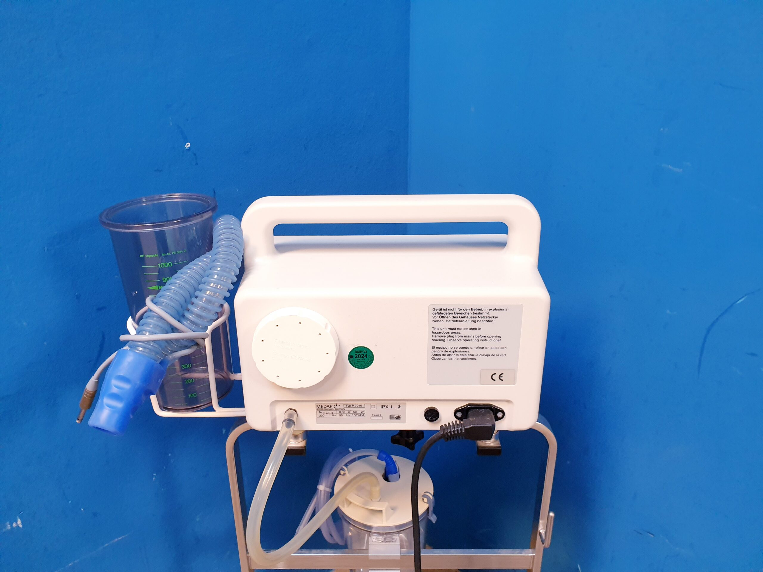 MEDAP P7010 fahrbarer Sekretsauger – Bild 9