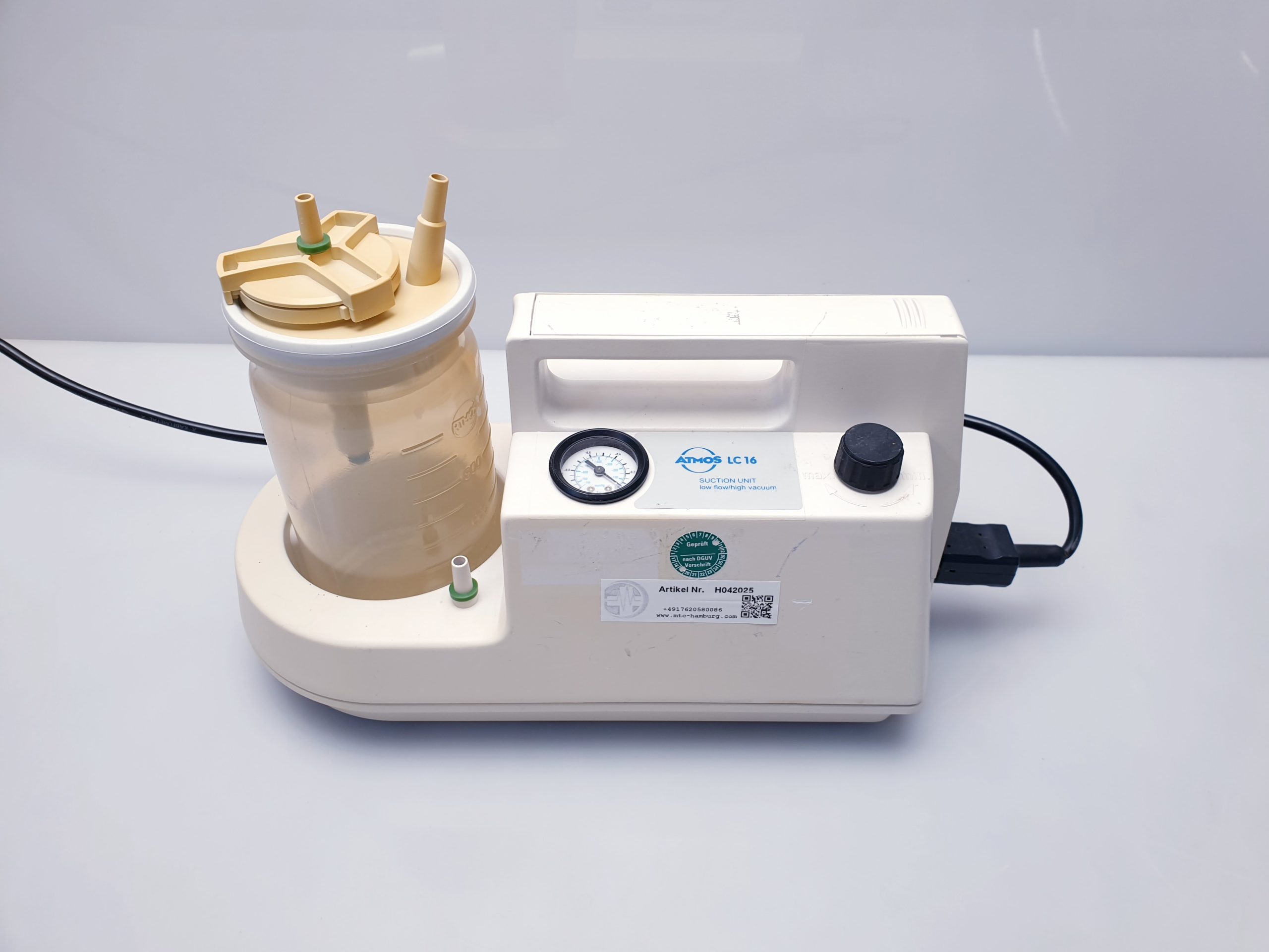 Atmos LC 16 Absauggerät Sekretsauger – Bild 10