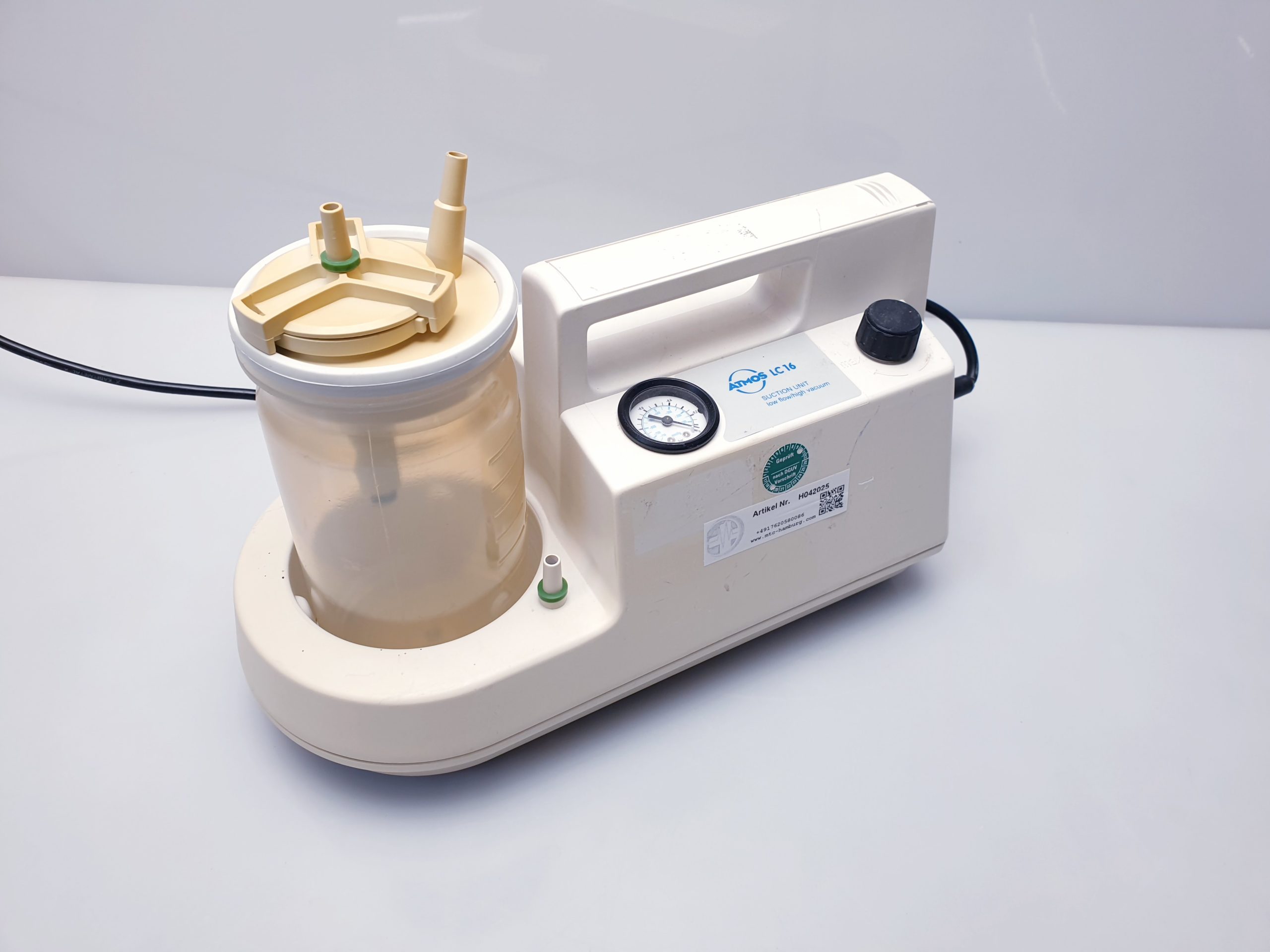 Atmos LC 16 Absauggerät Sekretsauger – Bild 11