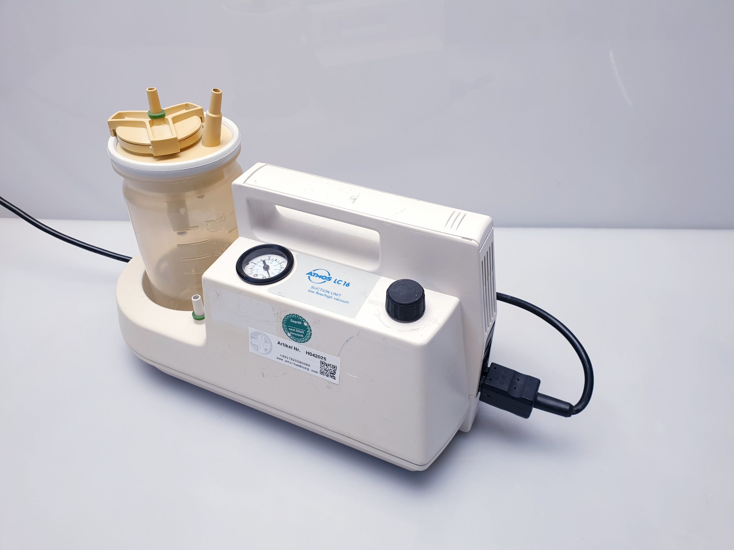 Atmos LC 16 Absauggerät Sekretsauger – Bild 2