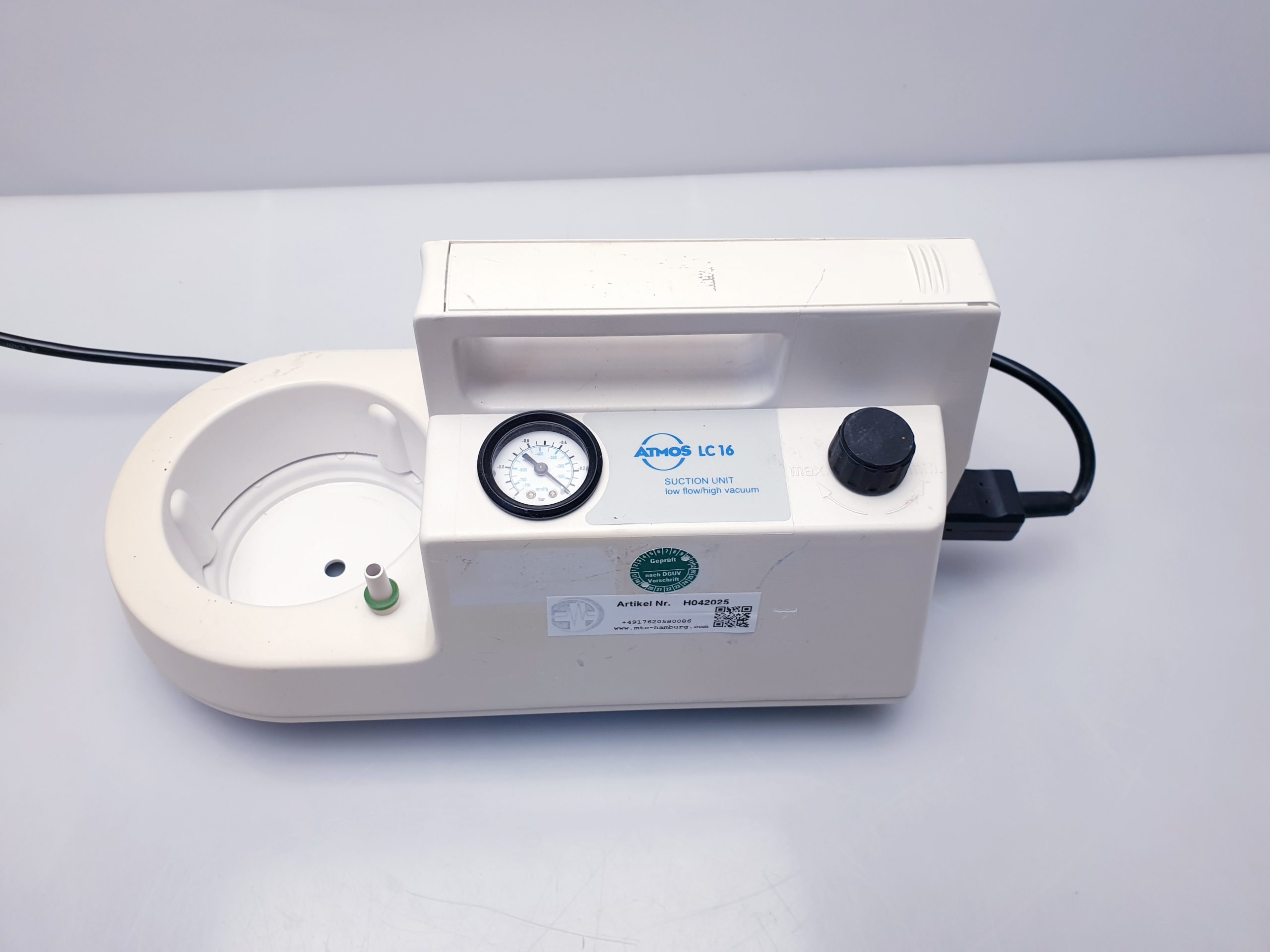 Atmos LC 16 Absauggerät Sekretsauger – Bild 3