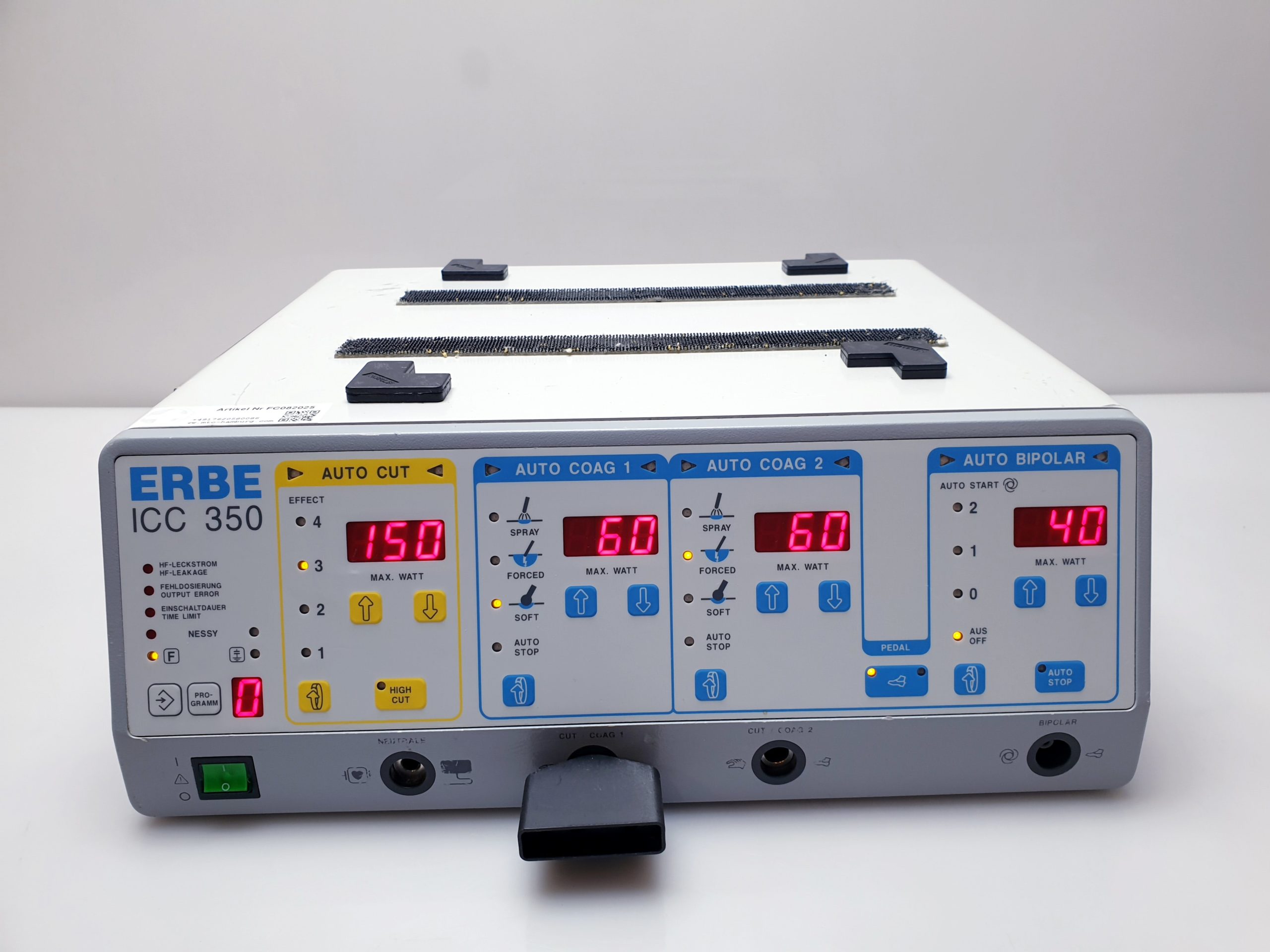 ERBE ICC 350 // ICC350 E-Serie HF-Chirurgiegerät 300 Watt Leistung – Bild 4