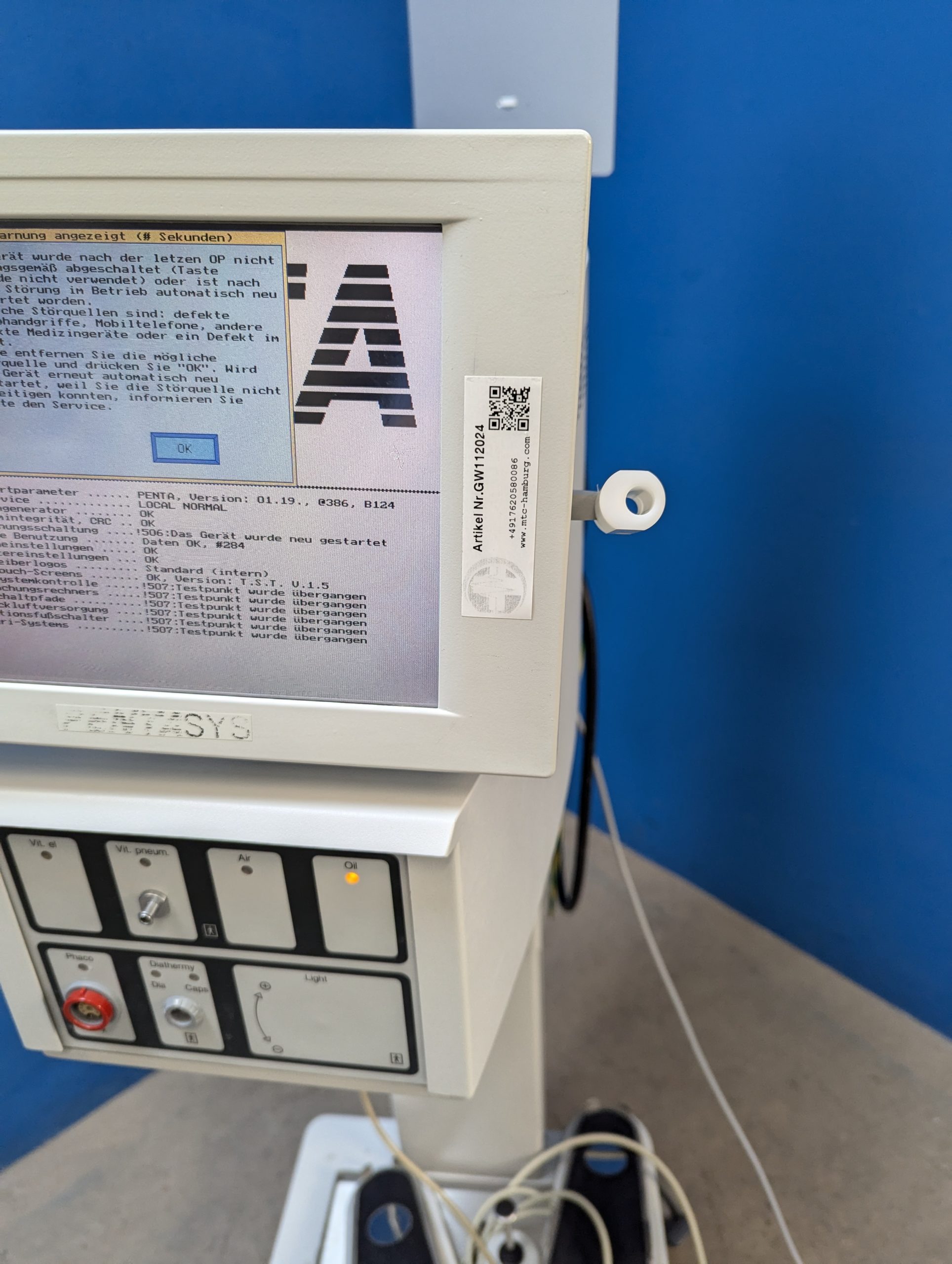 Fritz Ruck Pentasys Phaco Emulsifier – Bild 2