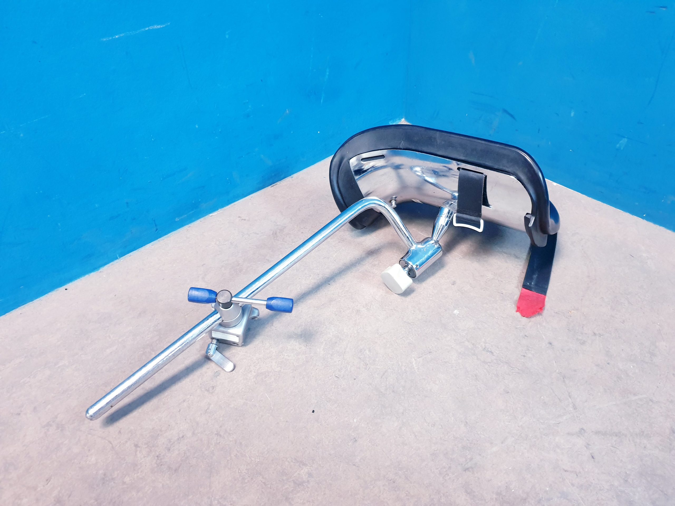 Maquet 2x Beinhalter Beinschale Beinauflage mit Befestigung und Posterung – Bild 5