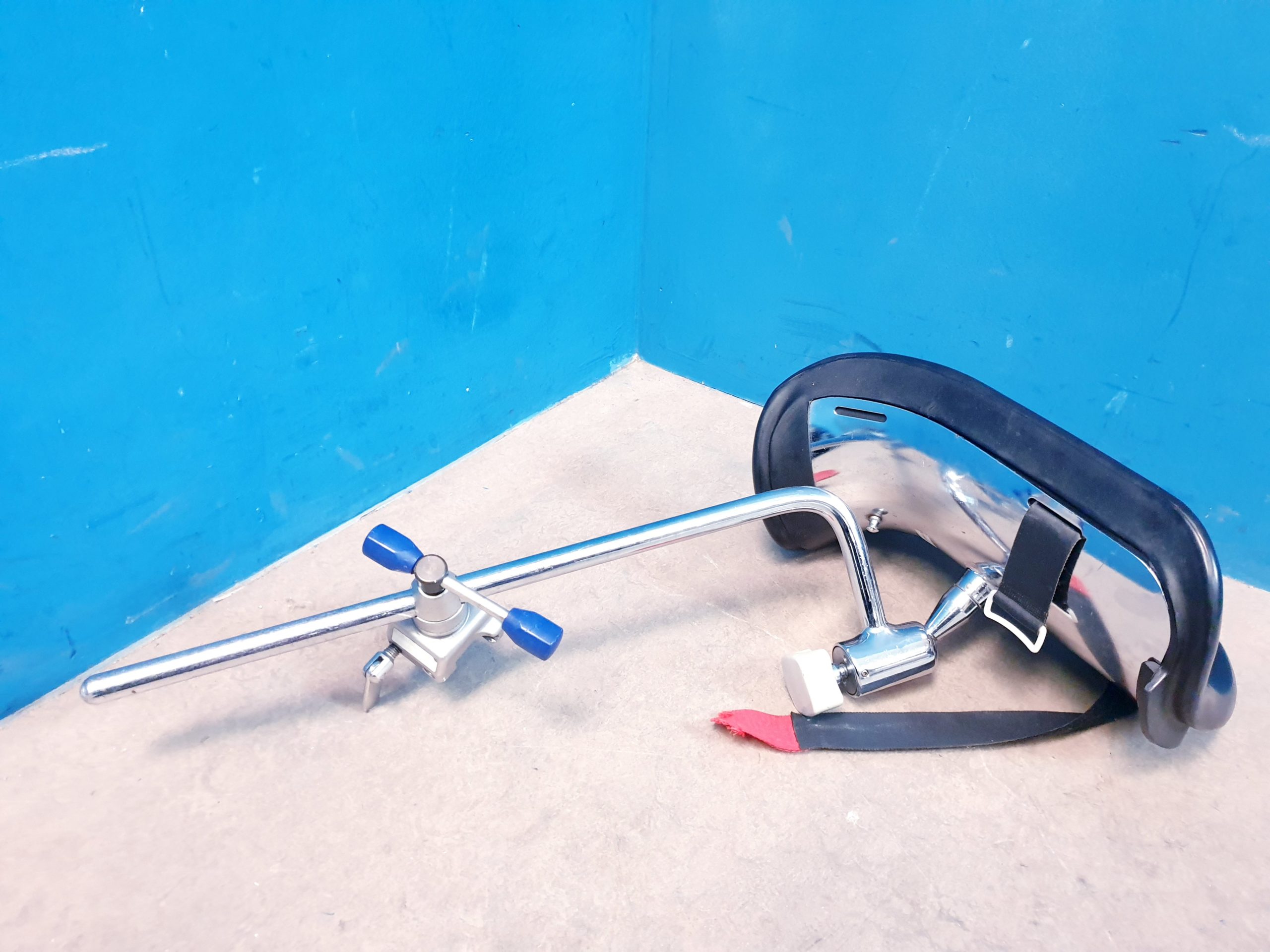 Maquet 2x Beinhalter Beinschale Beinauflage mit Befestigung und Posterung – Bild 7