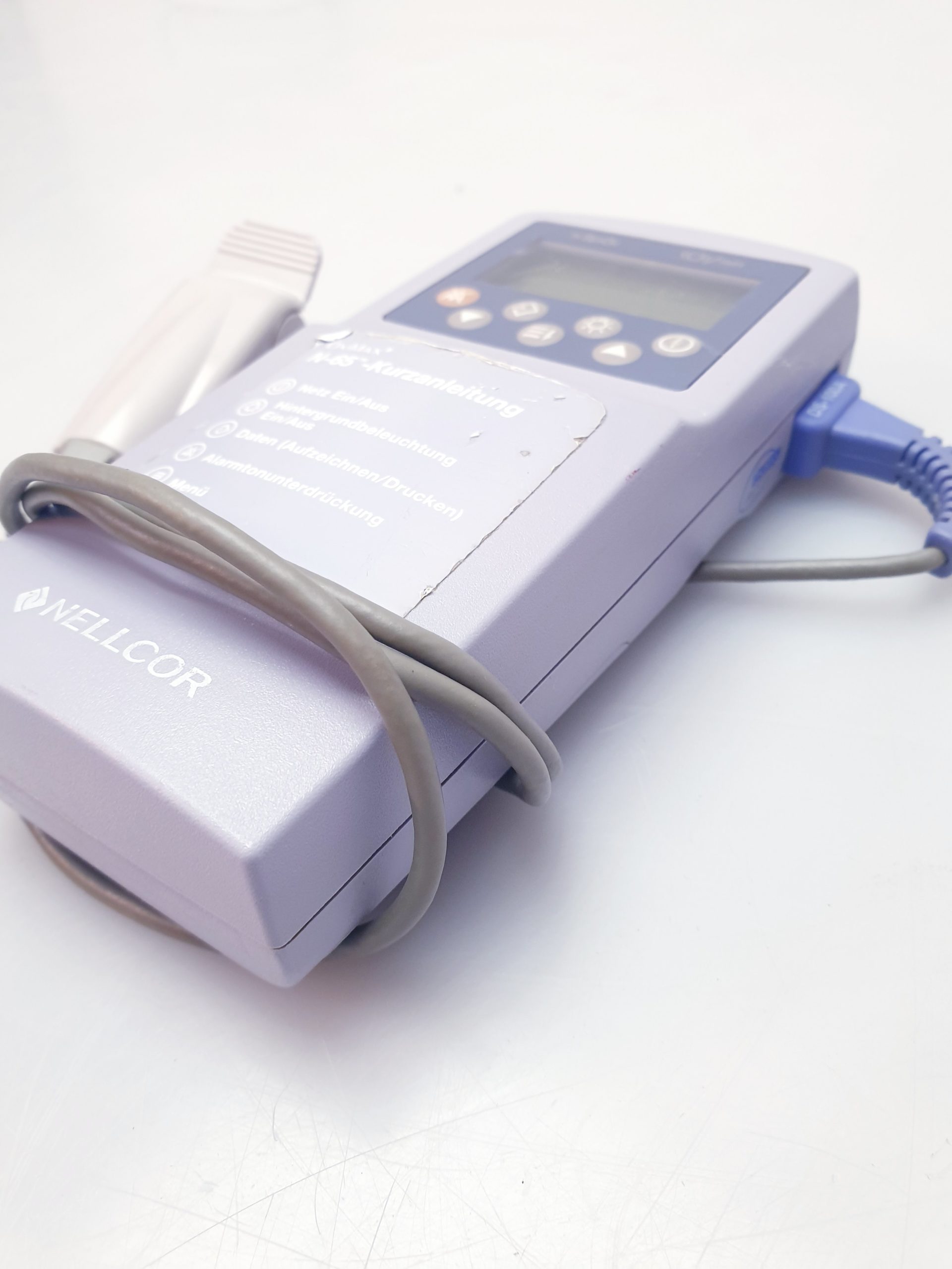 Nellcor N-65 (N65) OxiMax Pulsoximeter mit Fingersensor – Bild 4