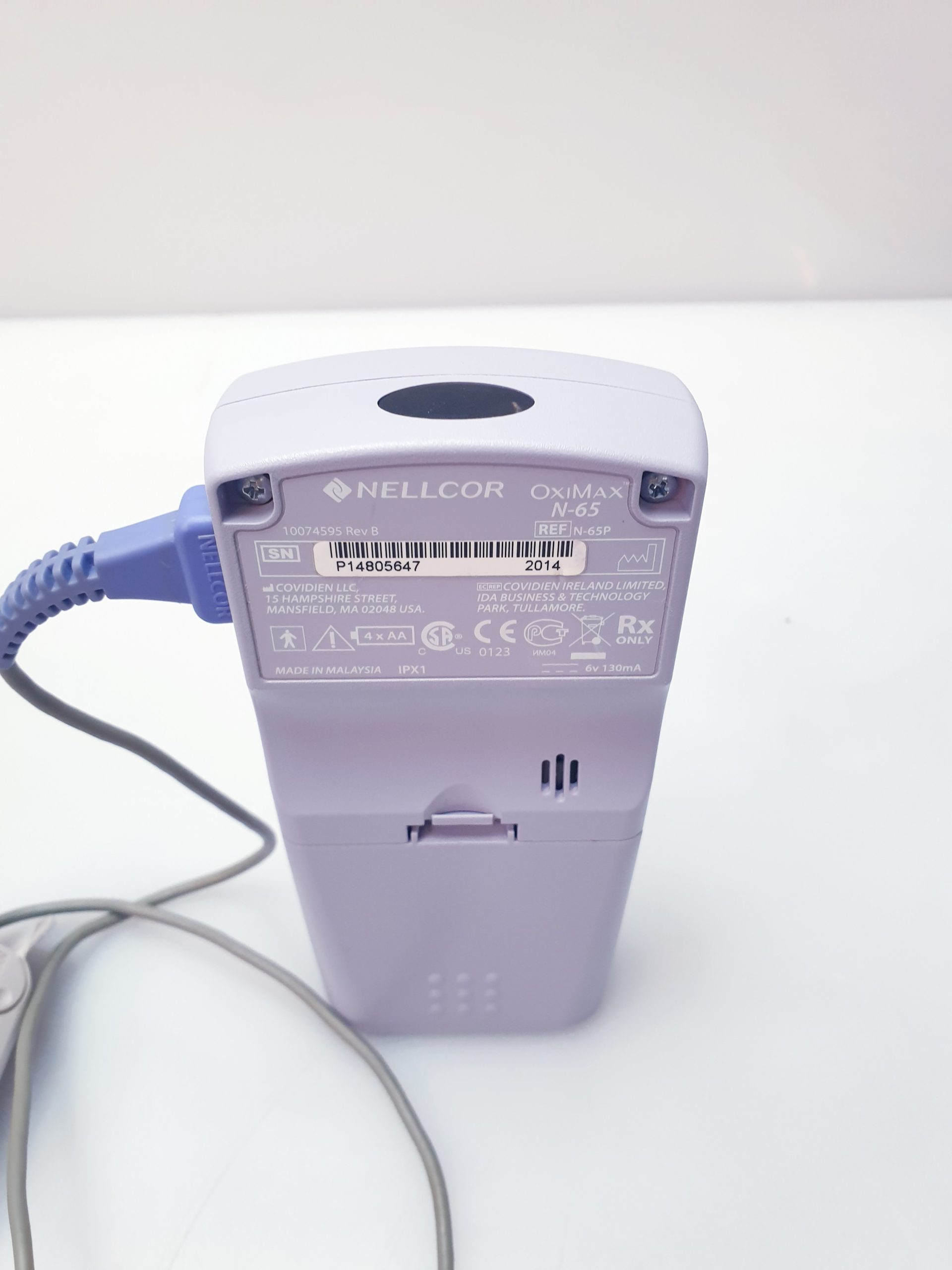 Nellcor N-65 (N65) OxiMax Pulsoximeter mit Fingersensor – Bild 6