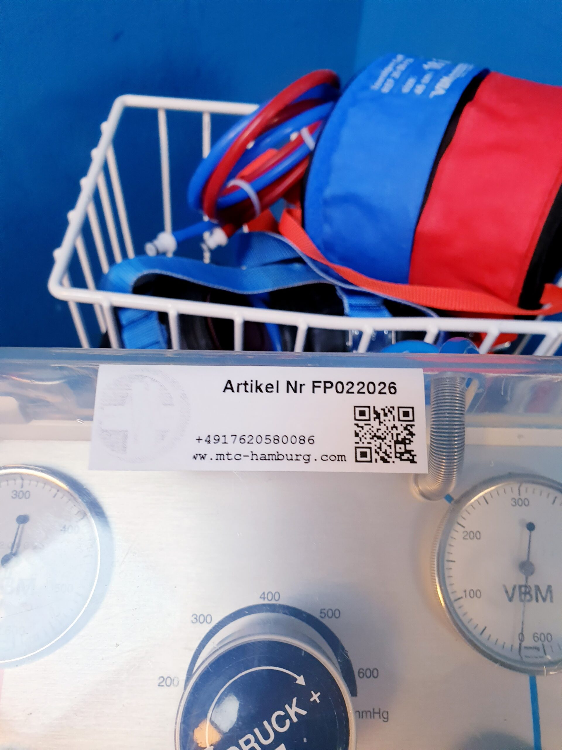 VBM TOURNIQUET 4500 Blutsperregerät – Bild 2