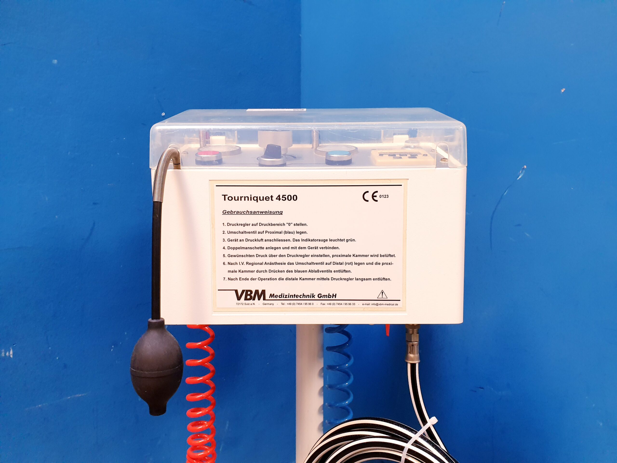 VBM TOURNIQUET 4500 Blutsperregerät – Bild 11