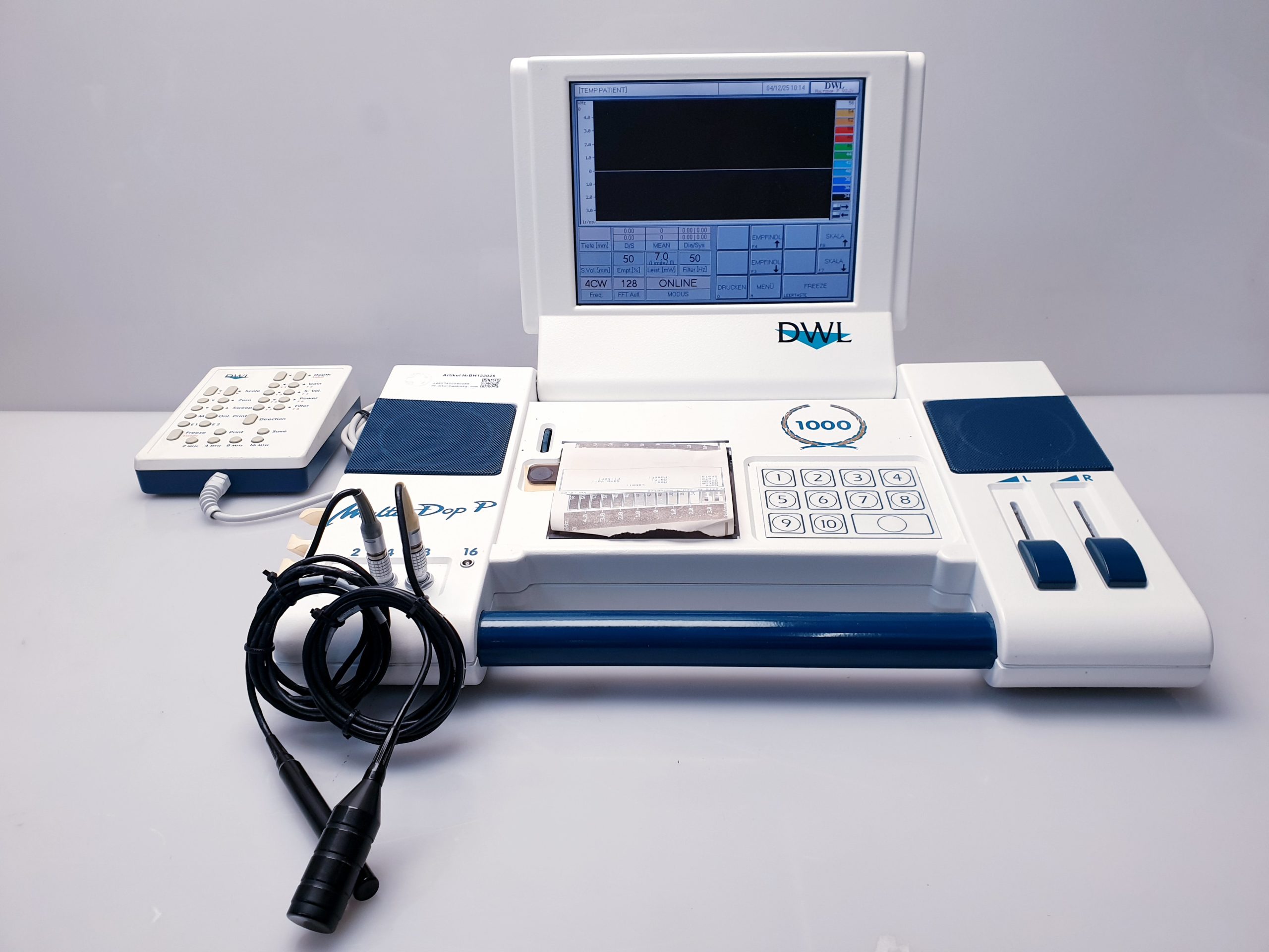 DWL Multi Dop P Doppler mit 02 Stiftsonden