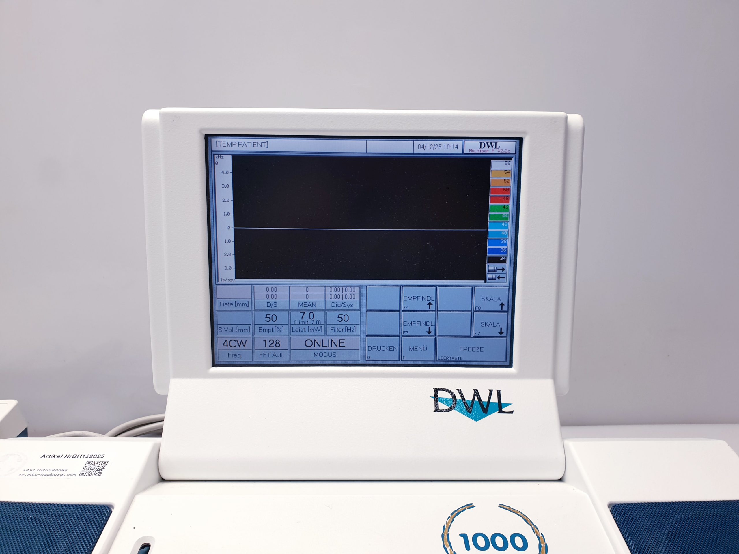 DWL Multi Dop P Doppler mit 02 Stiftsonden – Bild 6