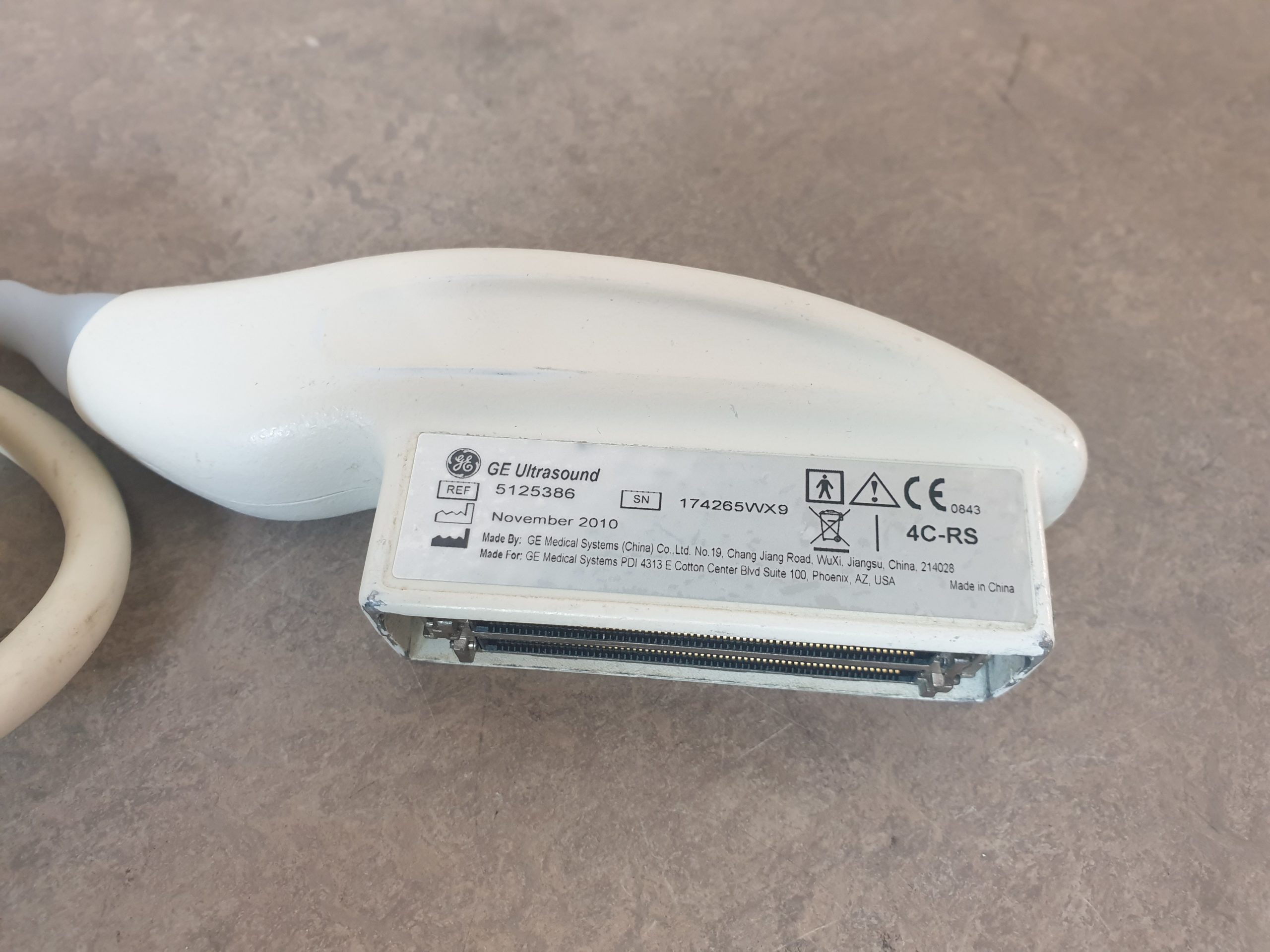 GE 4C-RS Konvex Sonde – Bild 6