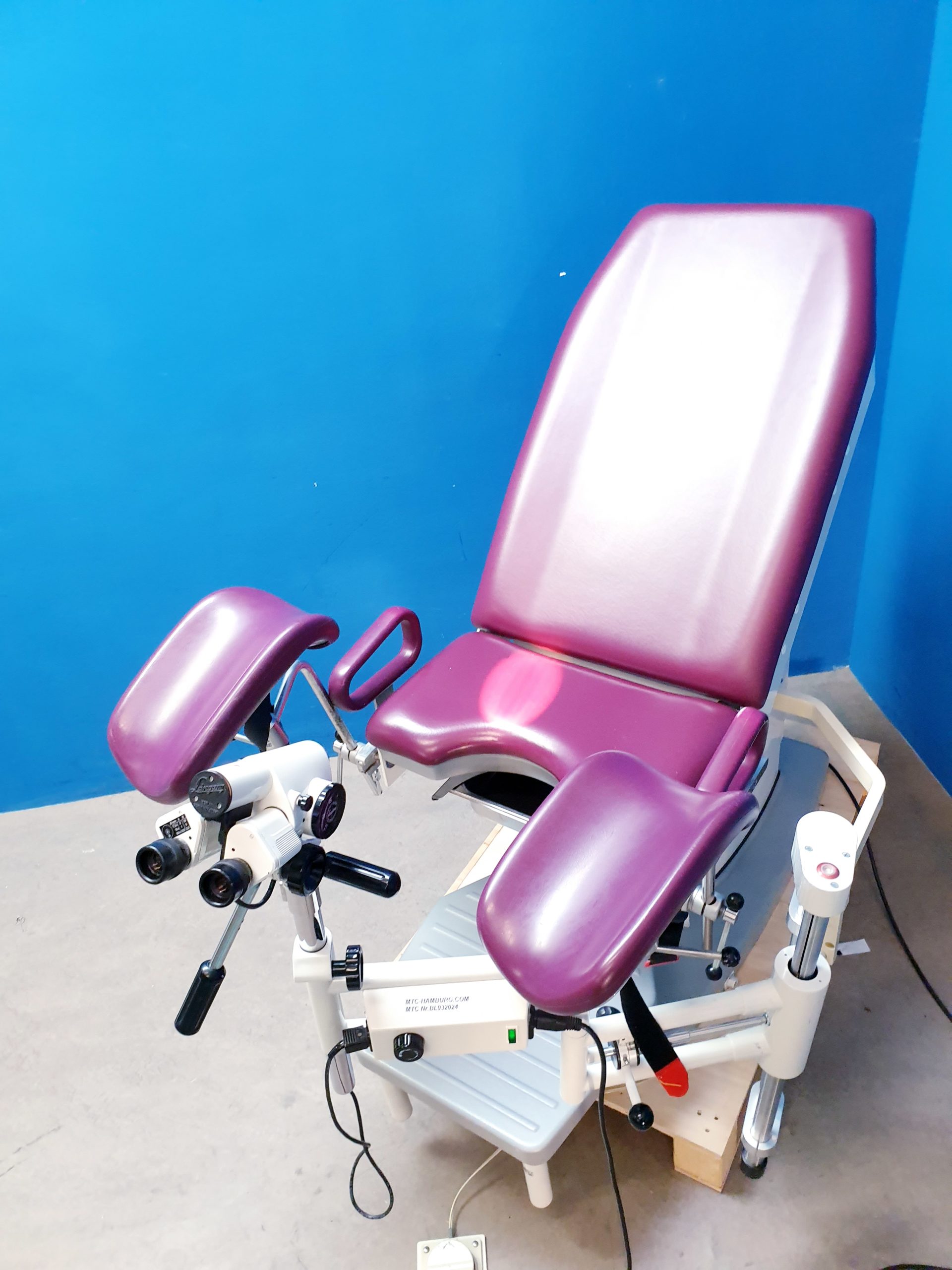 Schmitz Medi-Matic 115 502 Gynäkologischer Stuhl Gynstuhl +1D3 Leisegang Kolposkop