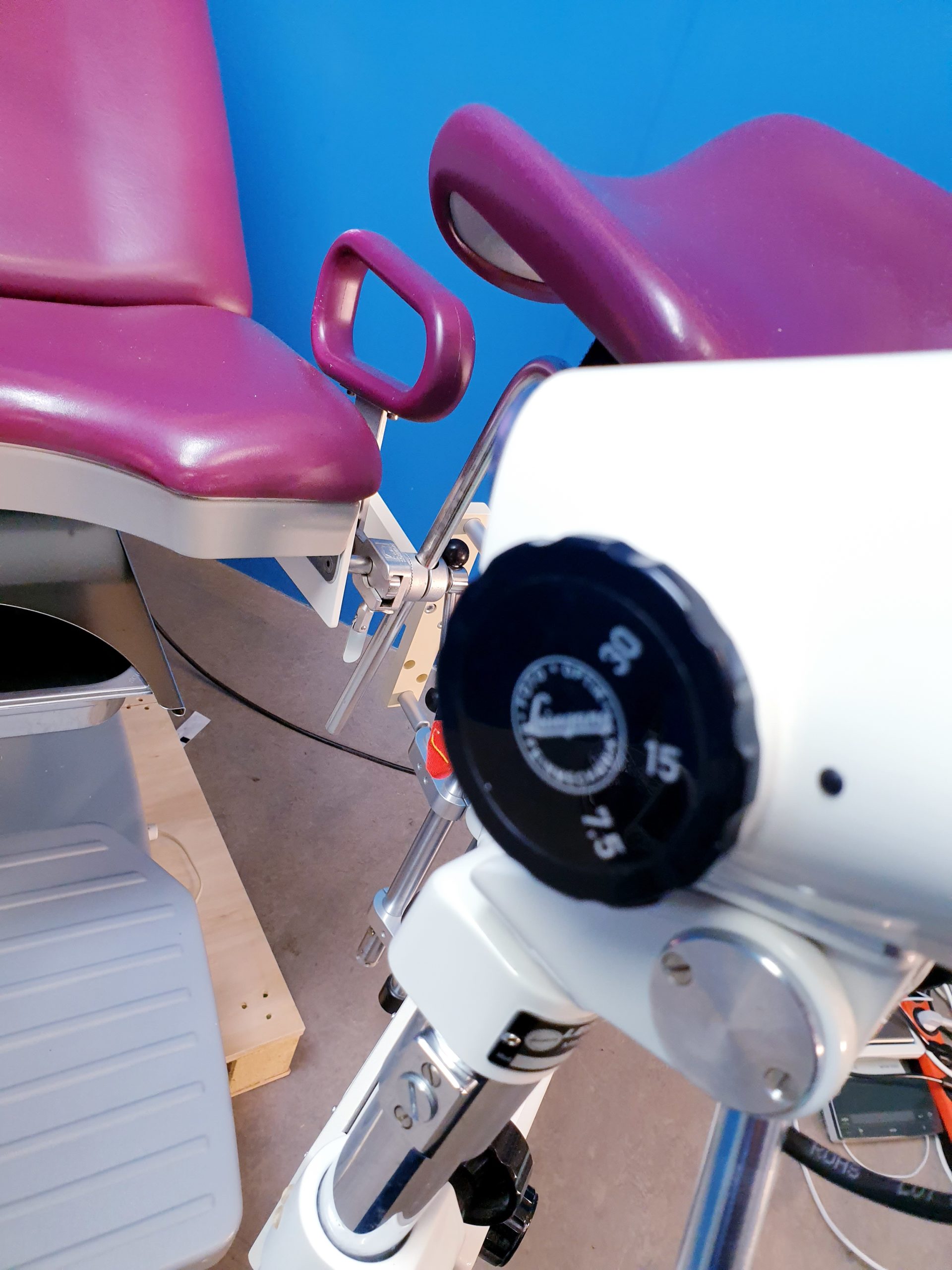 Schmitz Medi-Matic 115 502 Gynäkologischer Stuhl Gynstuhl +1D3 Leisegang Kolposkop – Bild 15