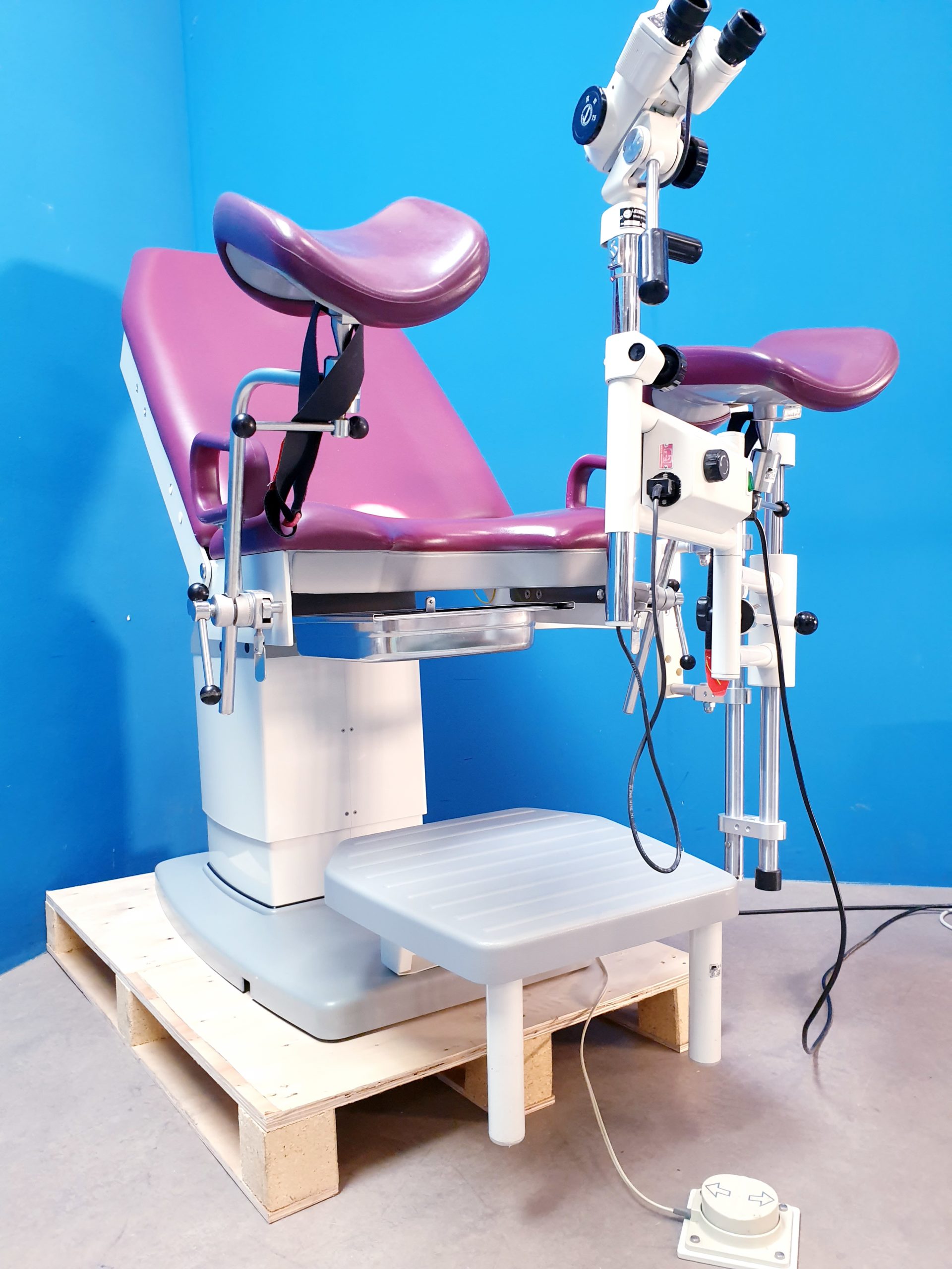 Schmitz Medi-Matic 115 502 Gynäkologischer Stuhl Gynstuhl +1D3 Leisegang Kolposkop – Bild 19