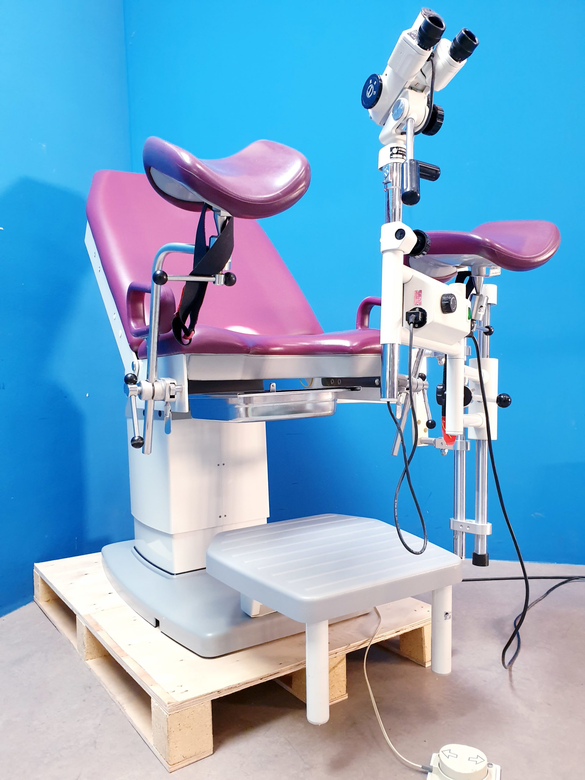 Schmitz Medi-Matic 115 502 Gynäkologischer Stuhl Gynstuhl +1D3 Leisegang Kolposkop – Bild 20