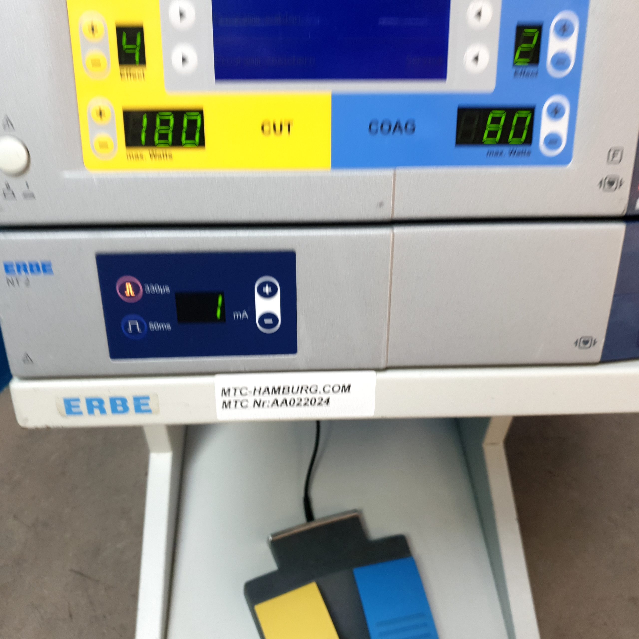 Erbe Vio 300S + NT2 HF Gerät Electrosurgical Unit System – Bild 3