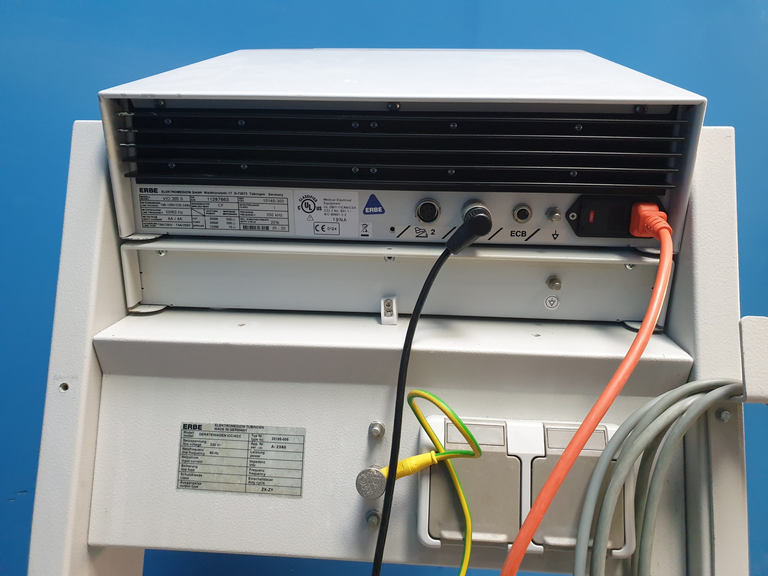 Erbe Vio 300S + NT2 HF Gerät Electrosurgical Unit System – Bild 18