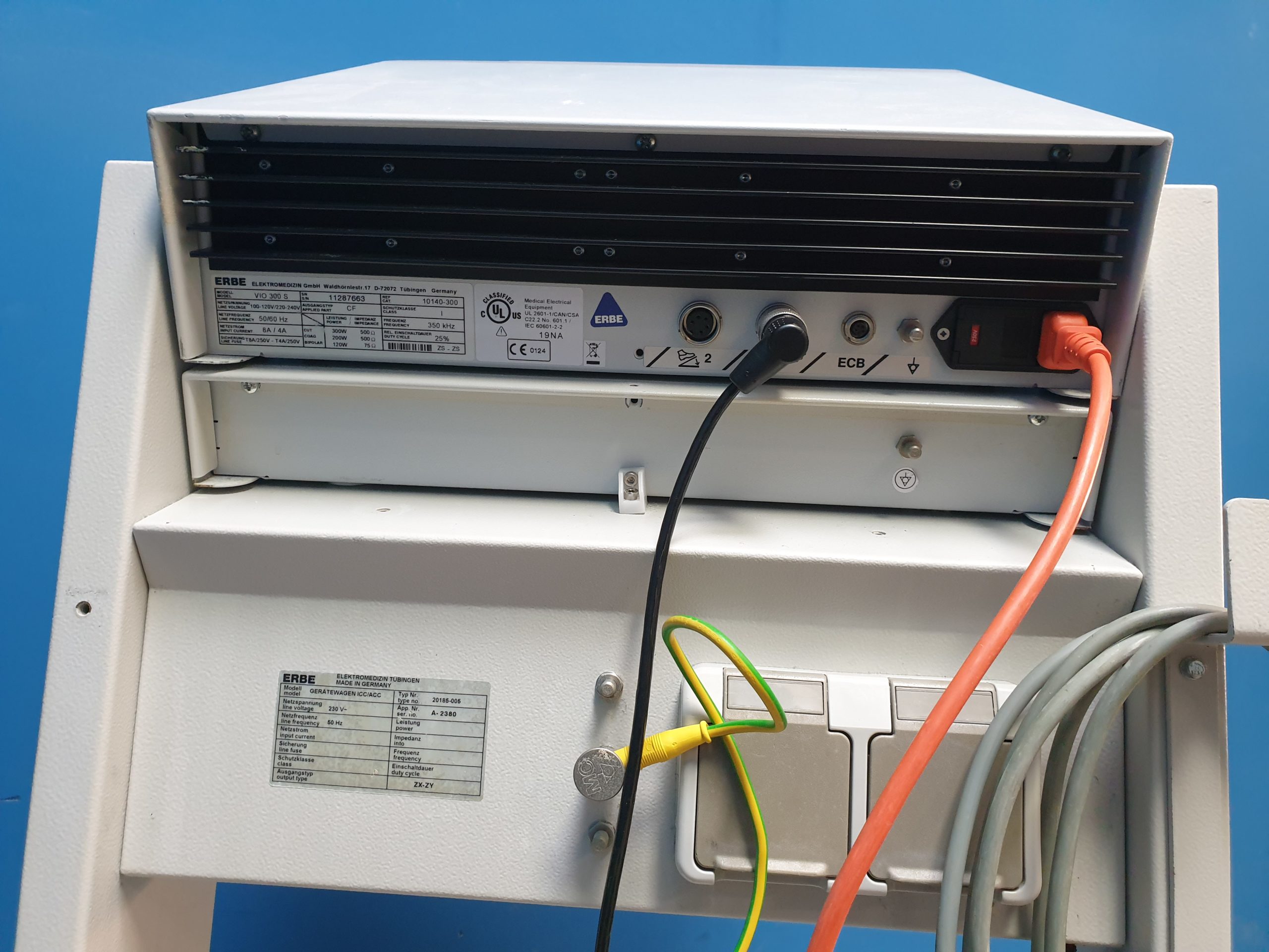 Erbe Vio 300S + NT2 HF Gerät Electrosurgical Unit System – Bild 19