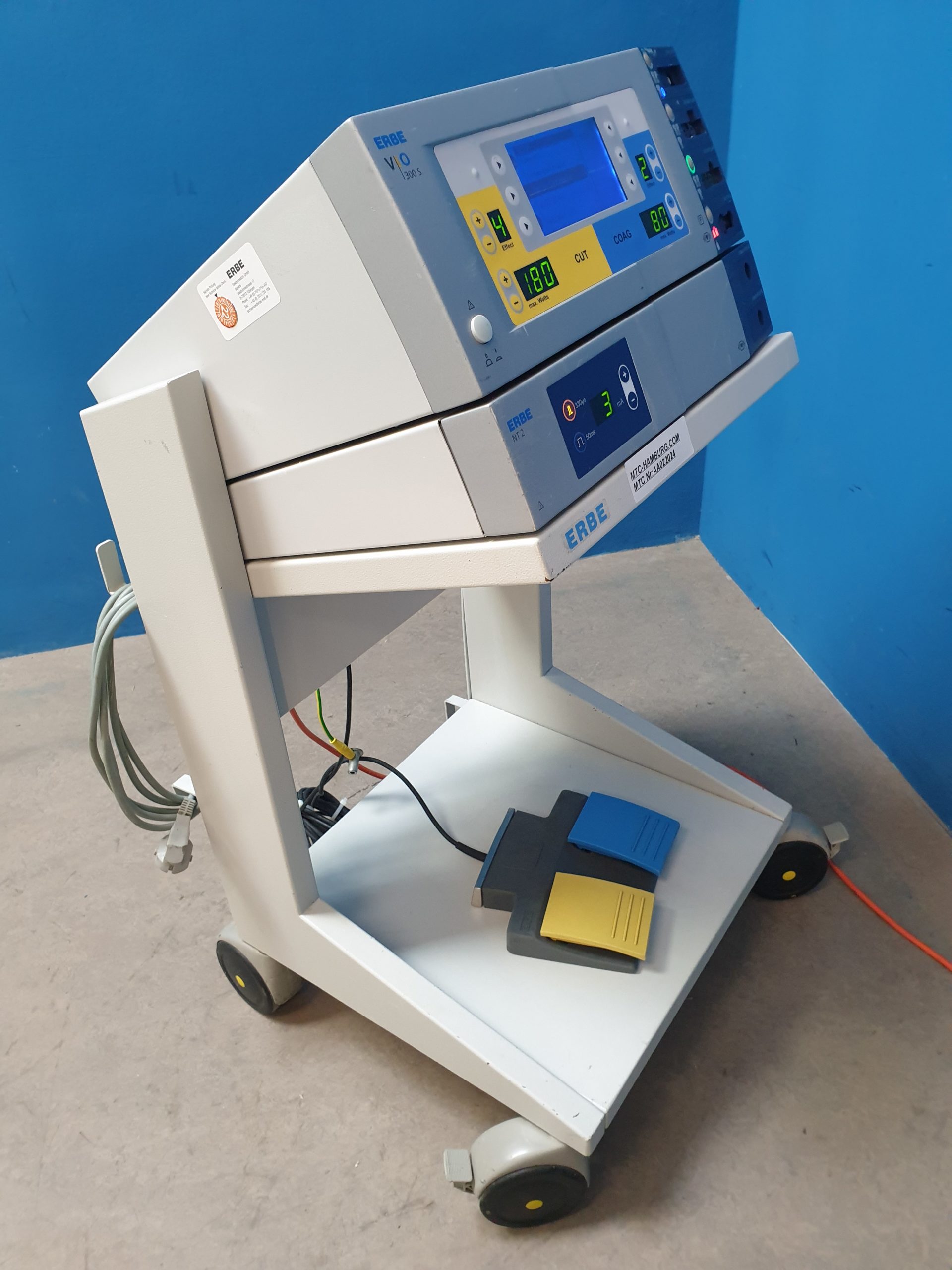 Erbe Vio 300S + NT2 HF Gerät Electrosurgical Unit System – Bild 21