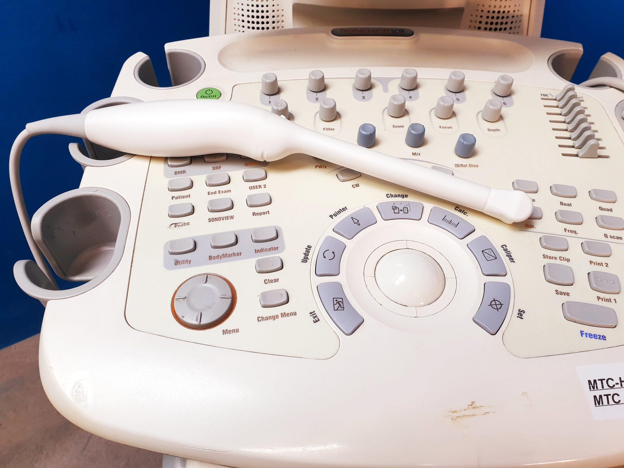 Sonoace Samsung L5-12EC + 3D4-8ET + EV4-910ED 3D 4D Ultraschallgerät – Bild 4