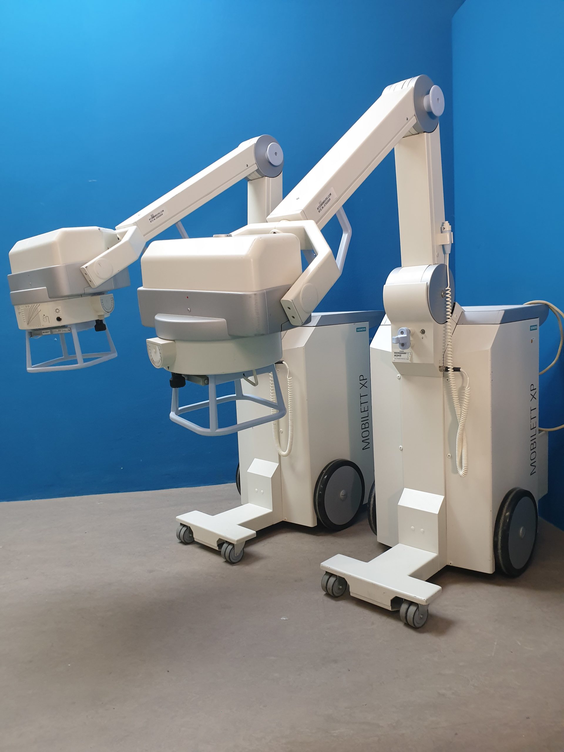2 X Siemens mobilett Mobiles Röntgenapparat DOM 2012 + 2011
