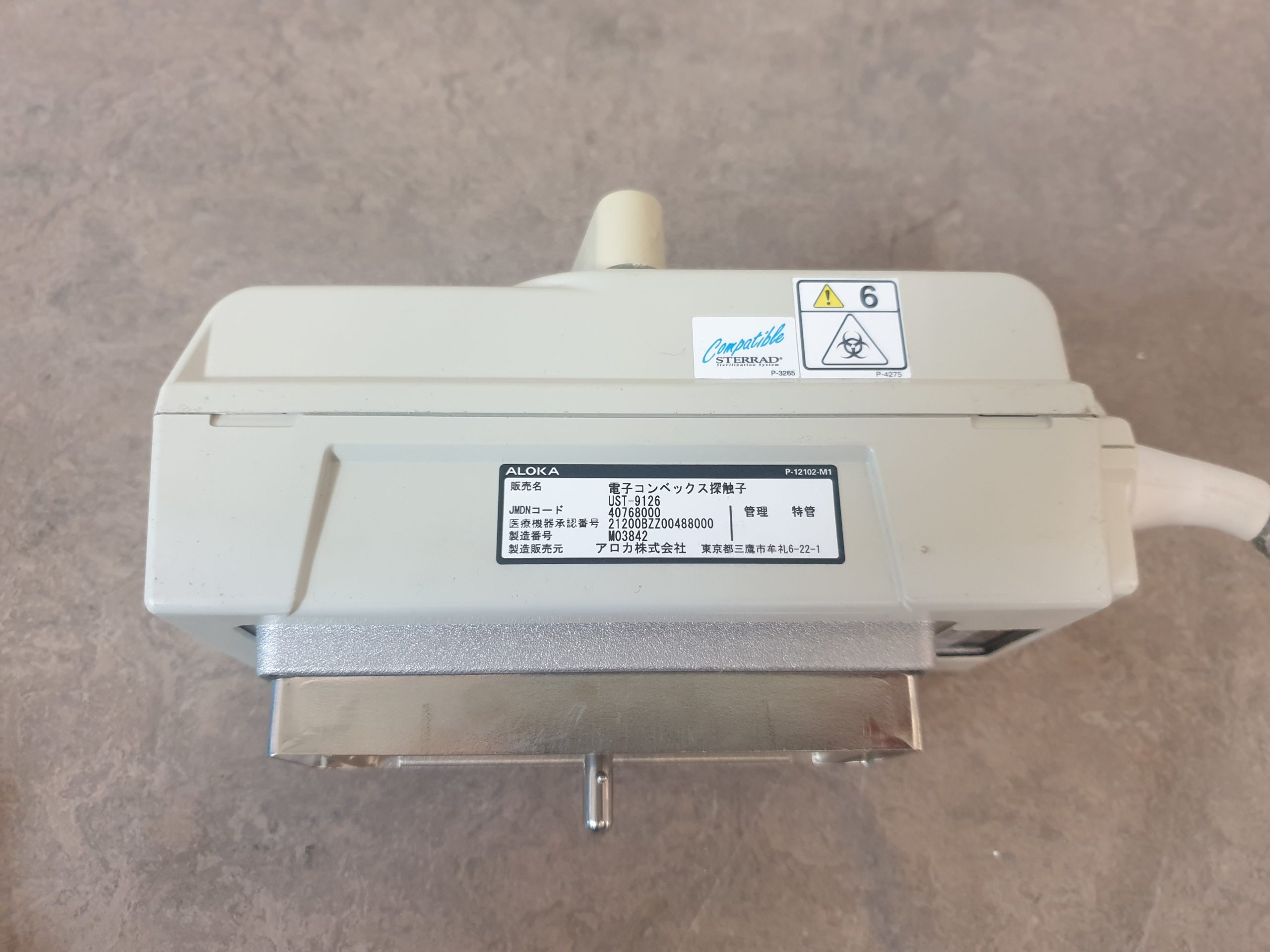 ALOKA UST-9126 Konvex Sonde – Bild 9