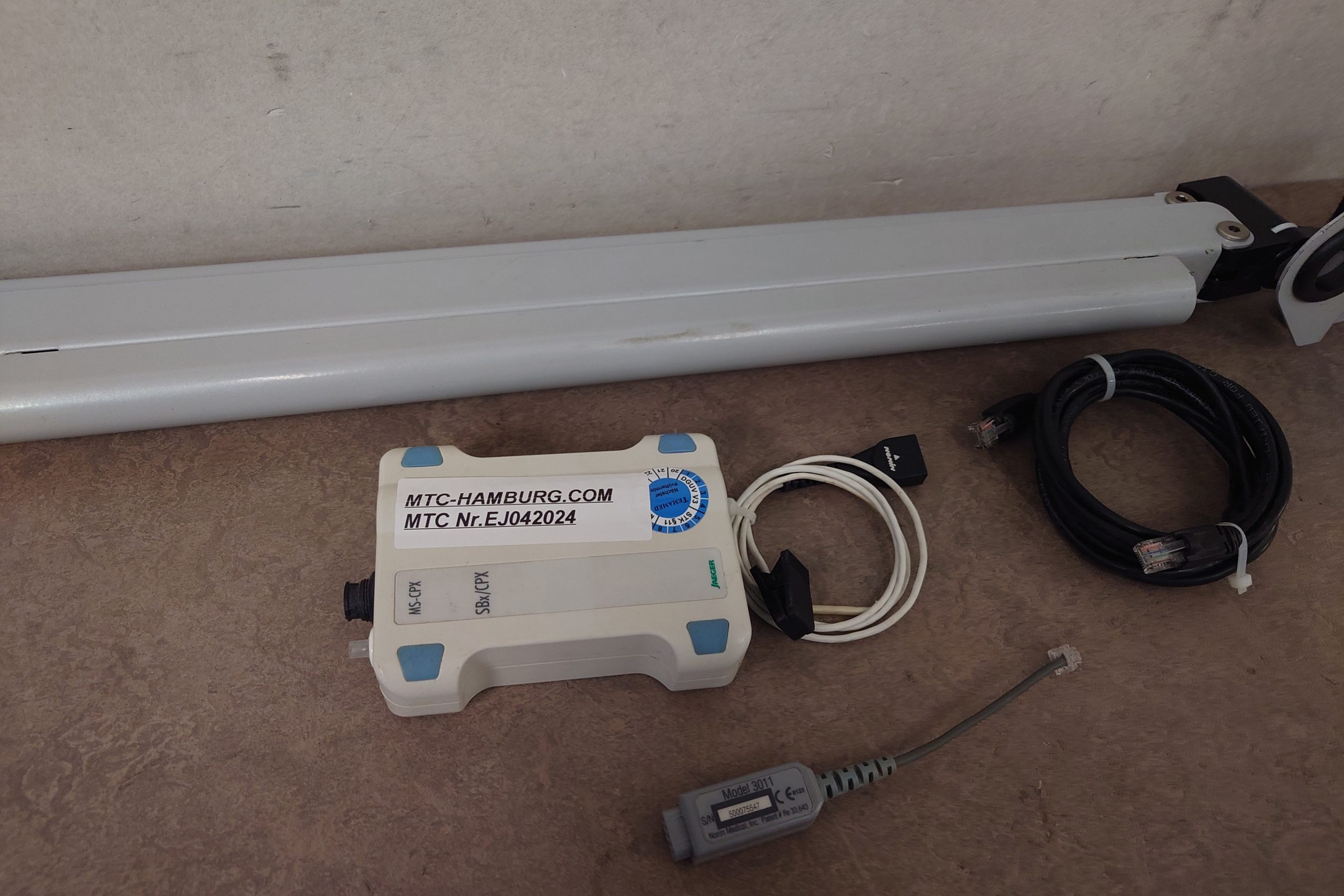 GE Kiss 10 + Jaeger MS-CPX SBx/CPX Modul + Tragearm – Bild 7