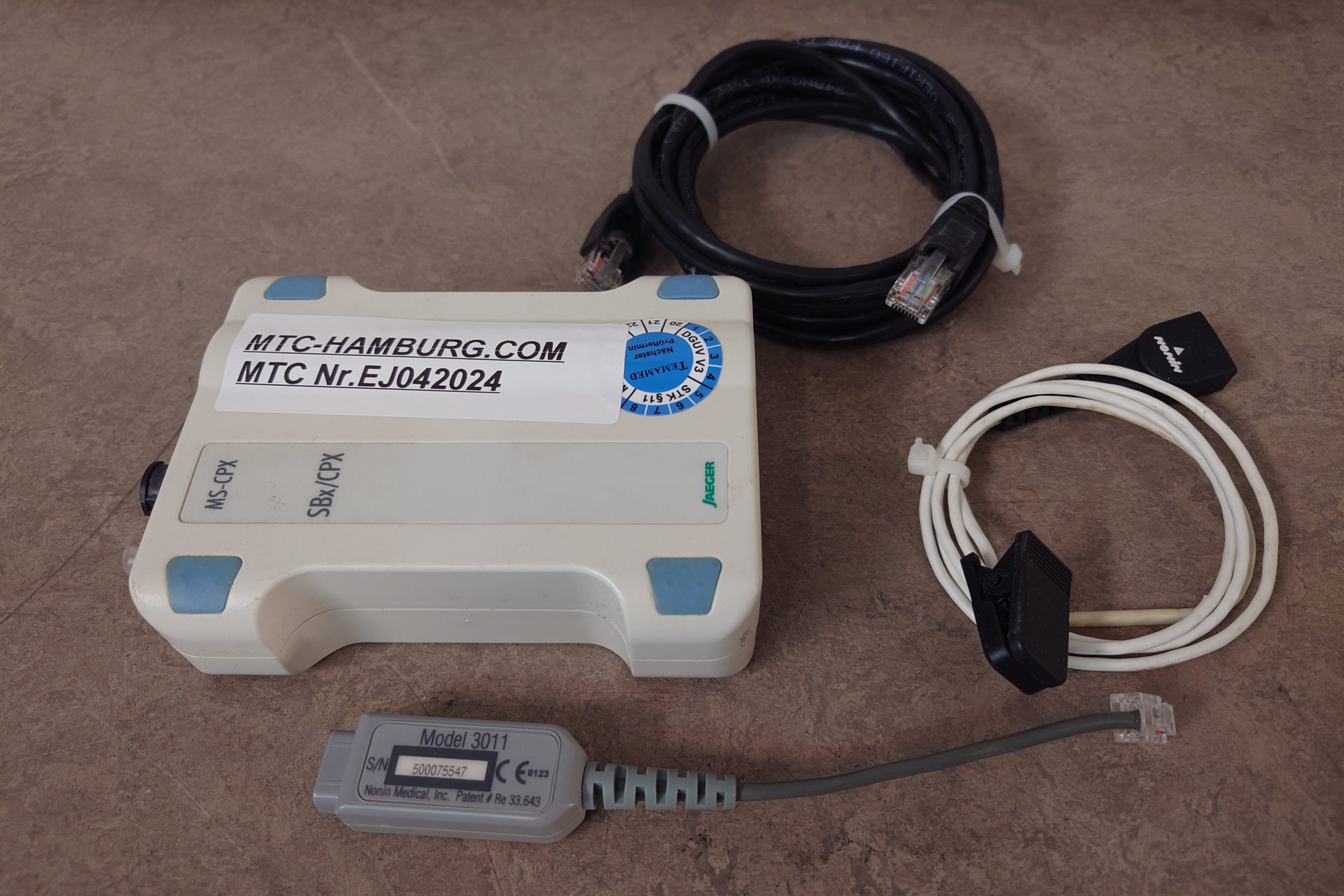 GE Kiss 10 + Jaeger MS-CPX SBx/CPX Modul + Tragearm – Bild 9