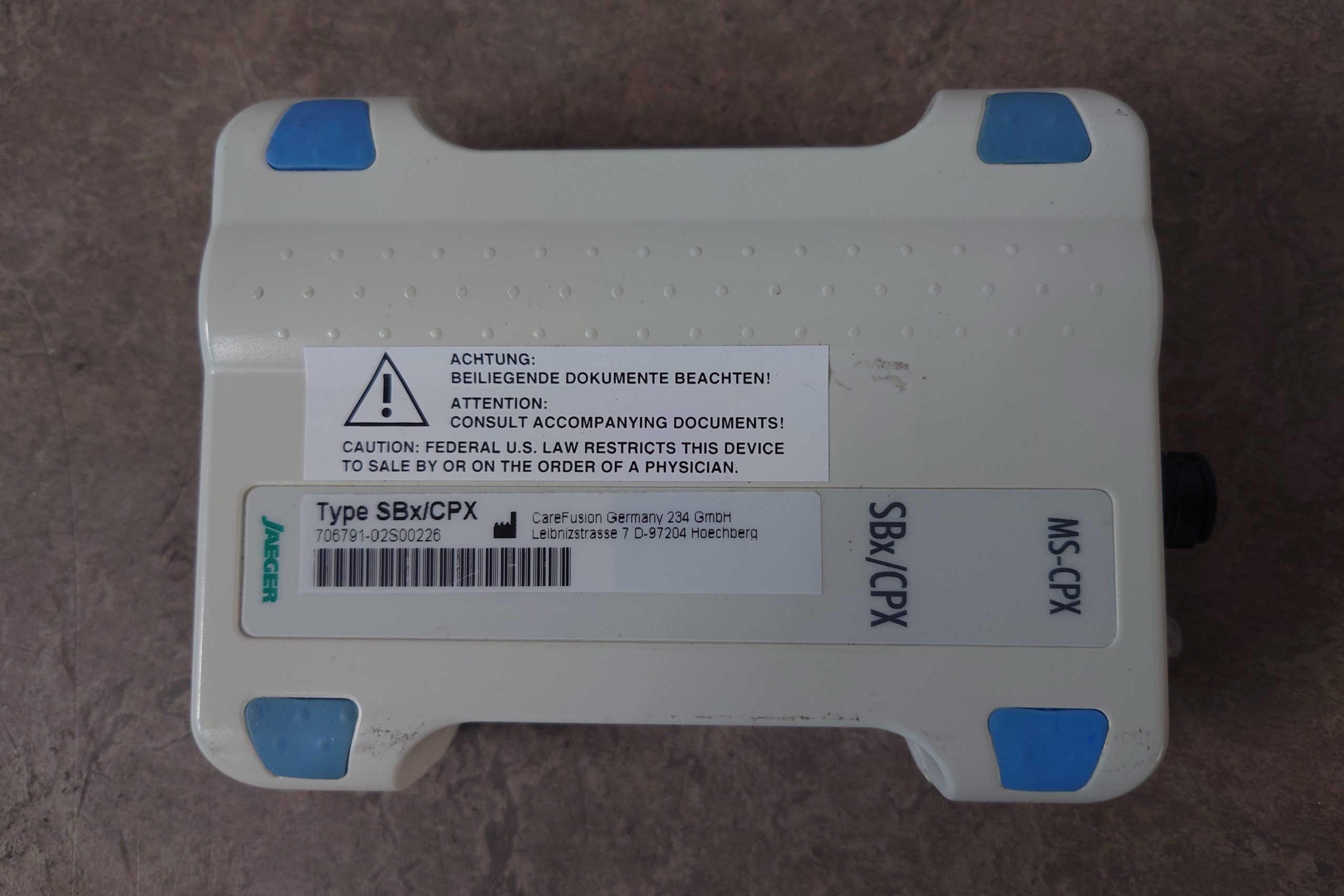 GE Kiss 10 + Jaeger MS-CPX SBx/CPX Modul + Tragearm – Bild 13