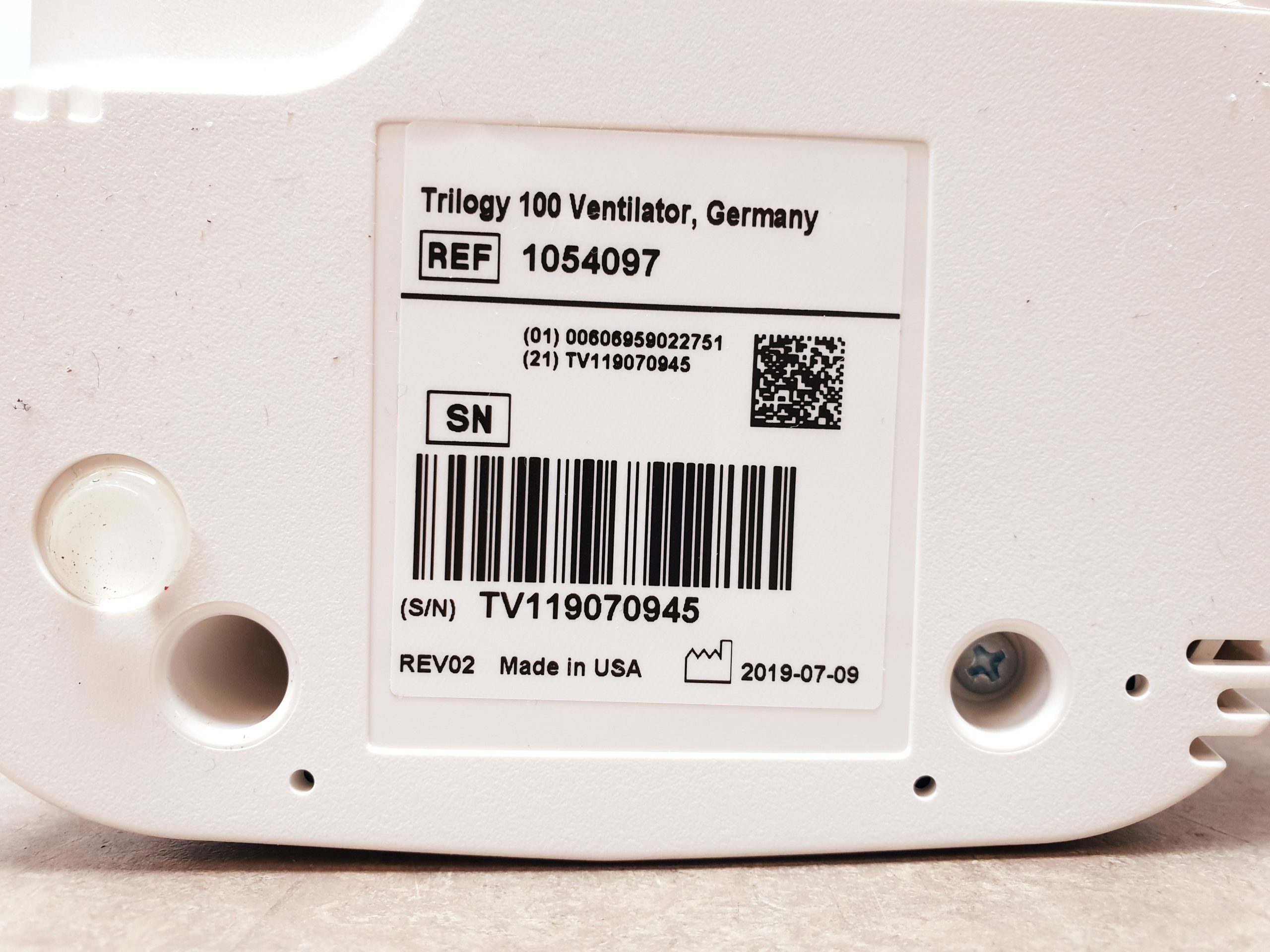 Philips Trilogy 100 Trilogy100 - Beatmungsgerät DOM 2019 – Bild 15