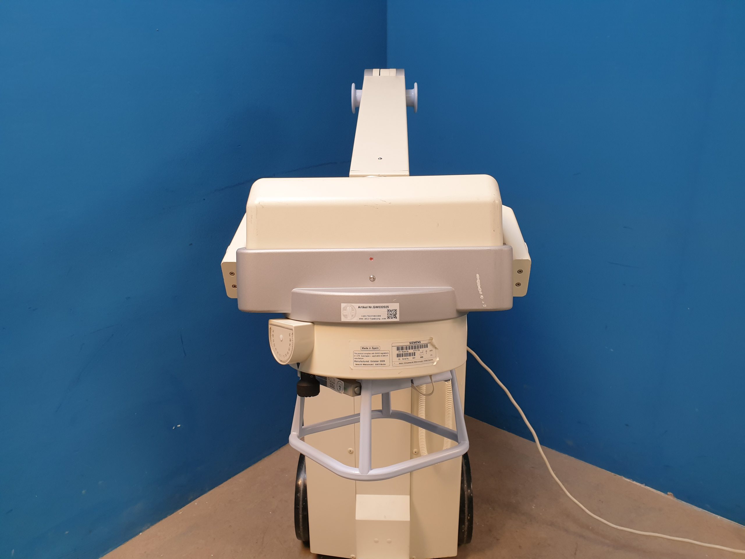 Siemens Mobilett XP Mobiles Röntgen Mobilett DOM 2009 – Bild 15