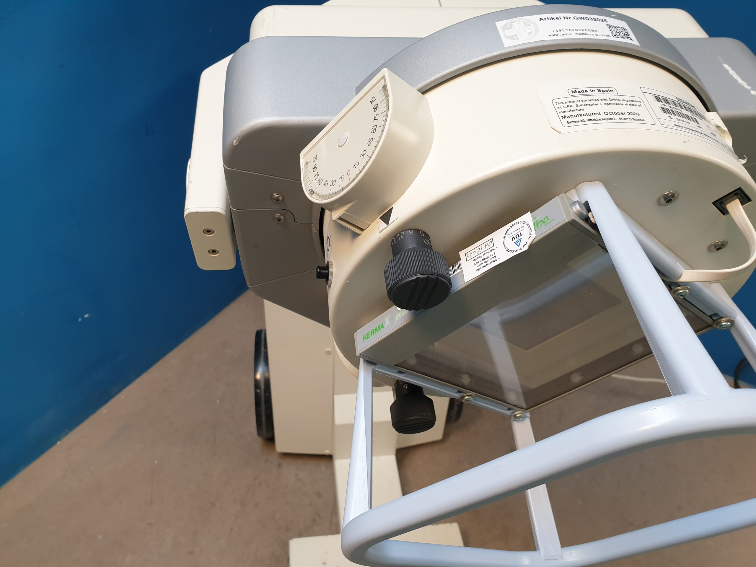 Siemens Mobilett XP Mobiles Röntgen Mobilett DOM 2009 – Bild 10