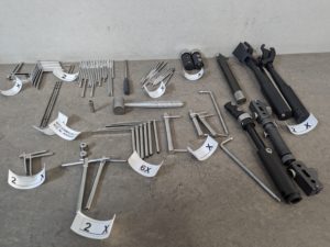 Chirurgische instrumente konvolut – -