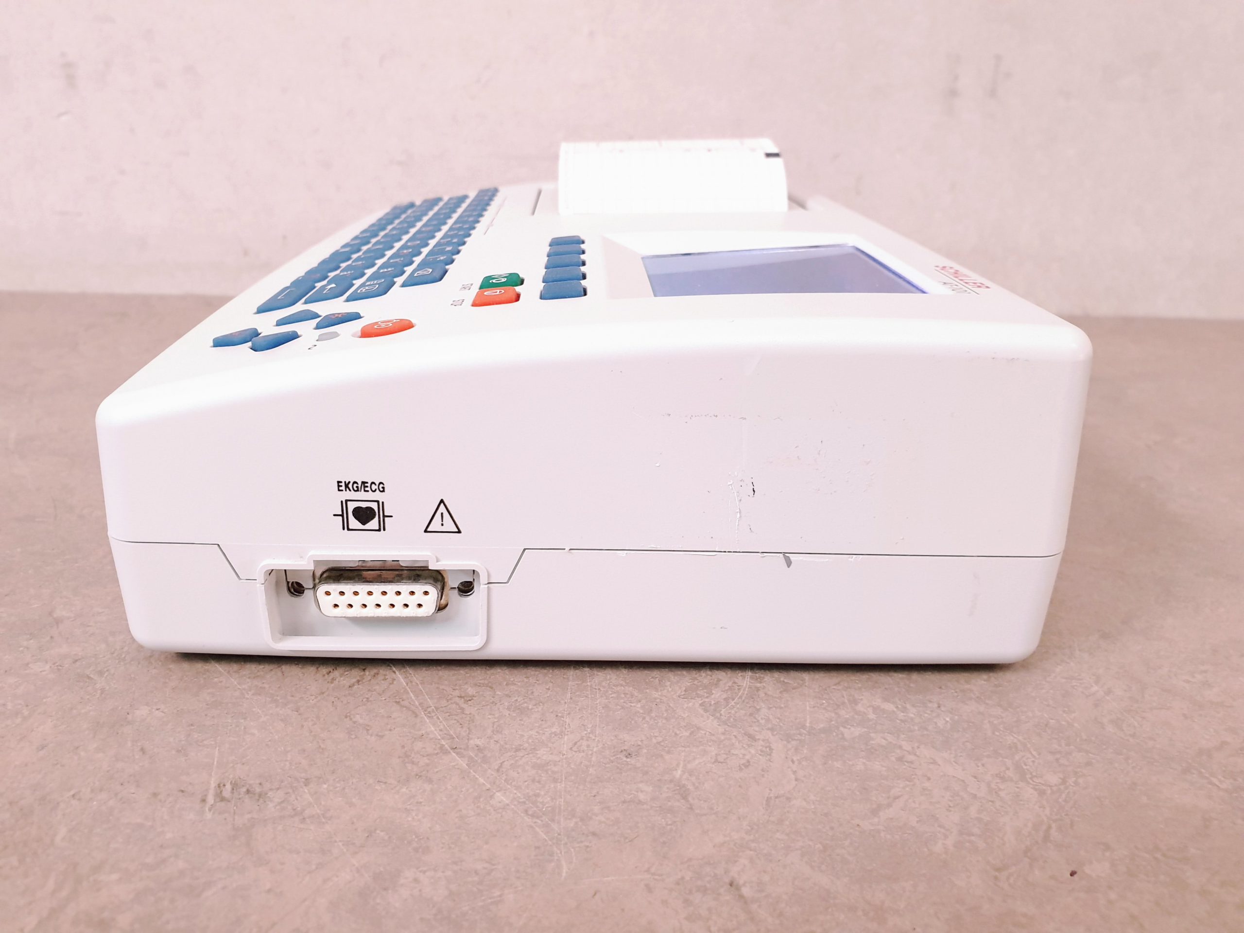 Schiller AT-101 // AT 101 EKG 12 Kanal Gerät mit LCD Display , Patientenkabel – Bild 7