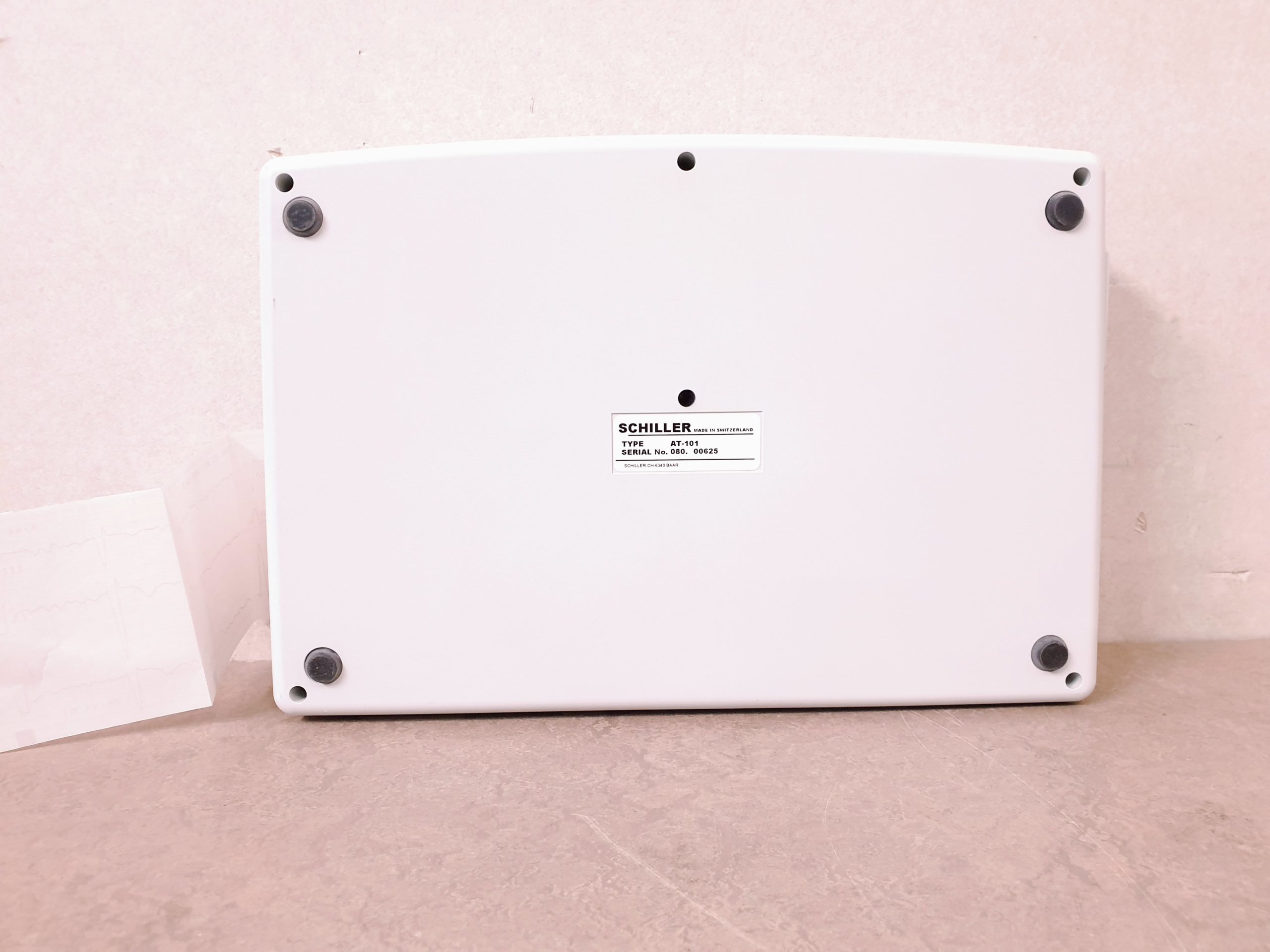 Schiller AT-101 // AT 101 EKG 12 Kanal Gerät mit LCD Display , Patientenkabel – Bild 10