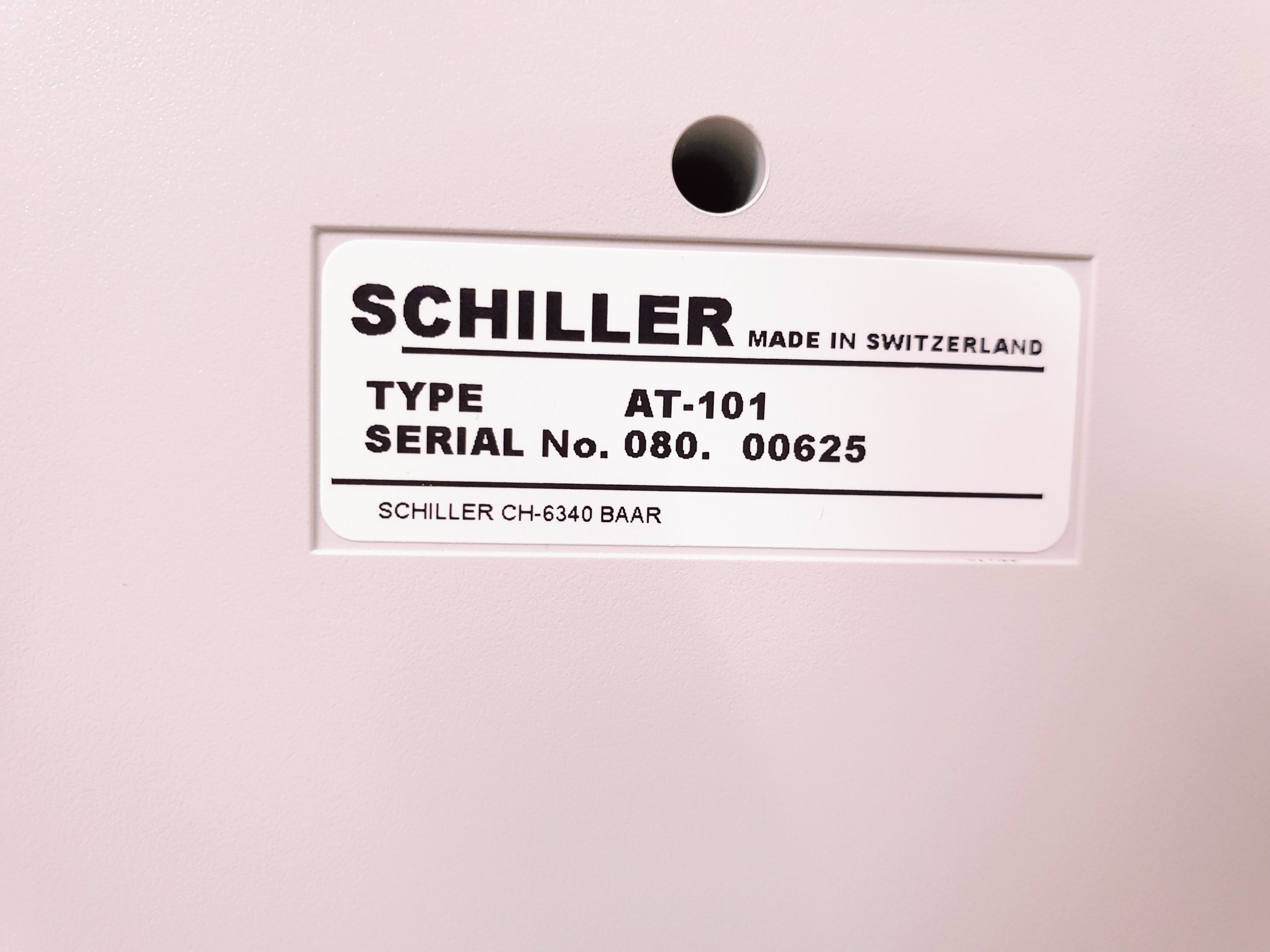 Schiller AT-101 // AT 101 EKG 12 Kanal Gerät mit LCD Display , Patientenkabel – Bild 11