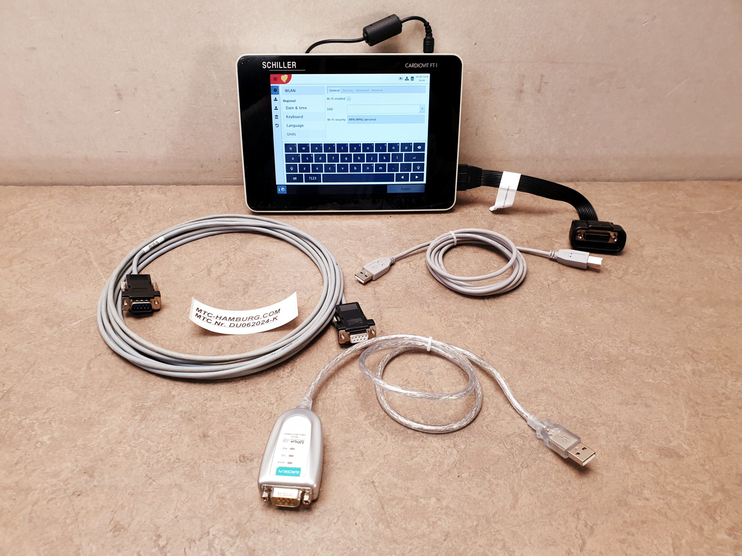 Schiller CARDIOVIT FT-1 Touch 12 Kanal EKG Gerät