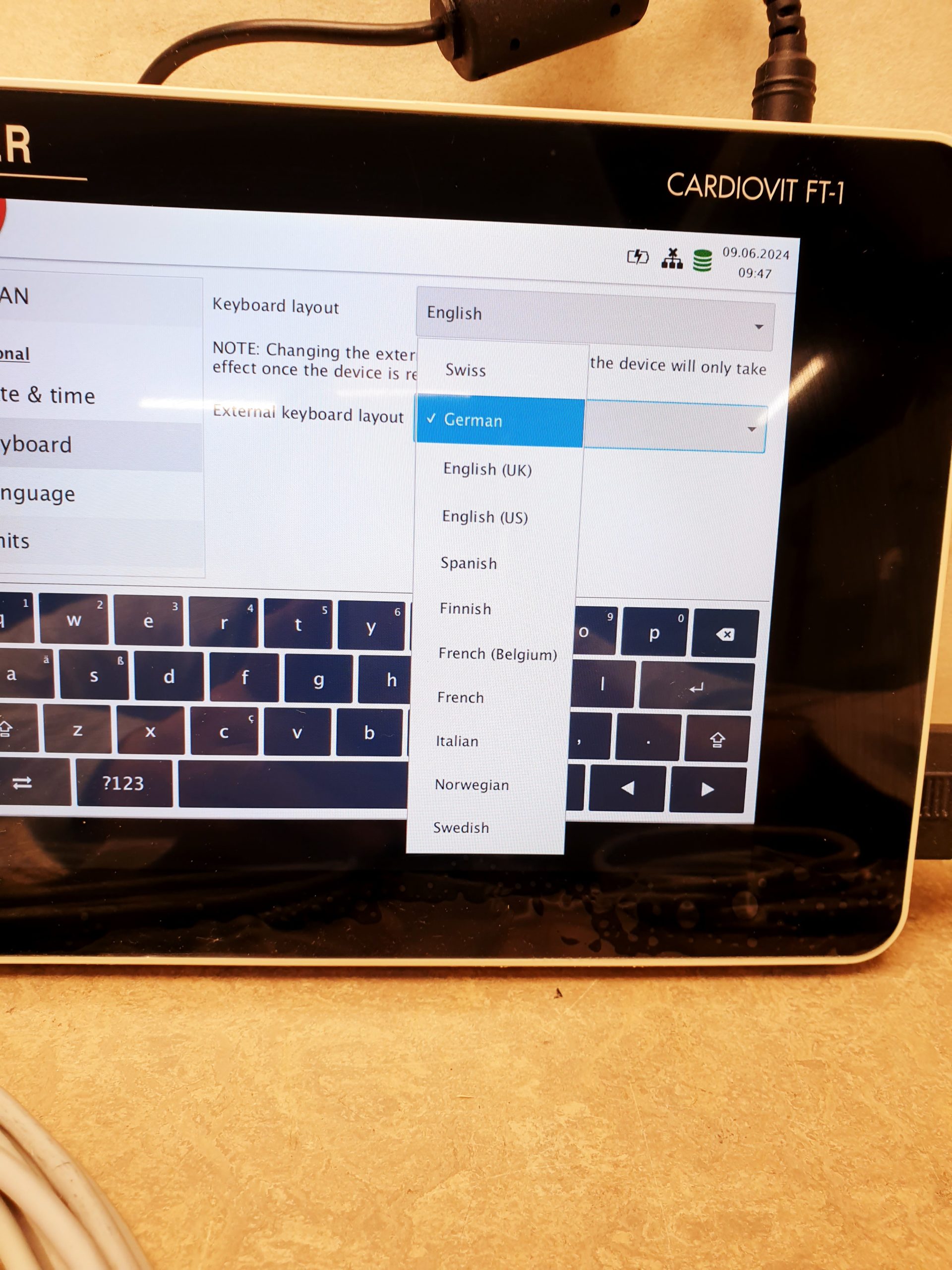 Schiller CARDIOVIT FT-1 Touch 12 Kanal EKG Gerät – Bild 5