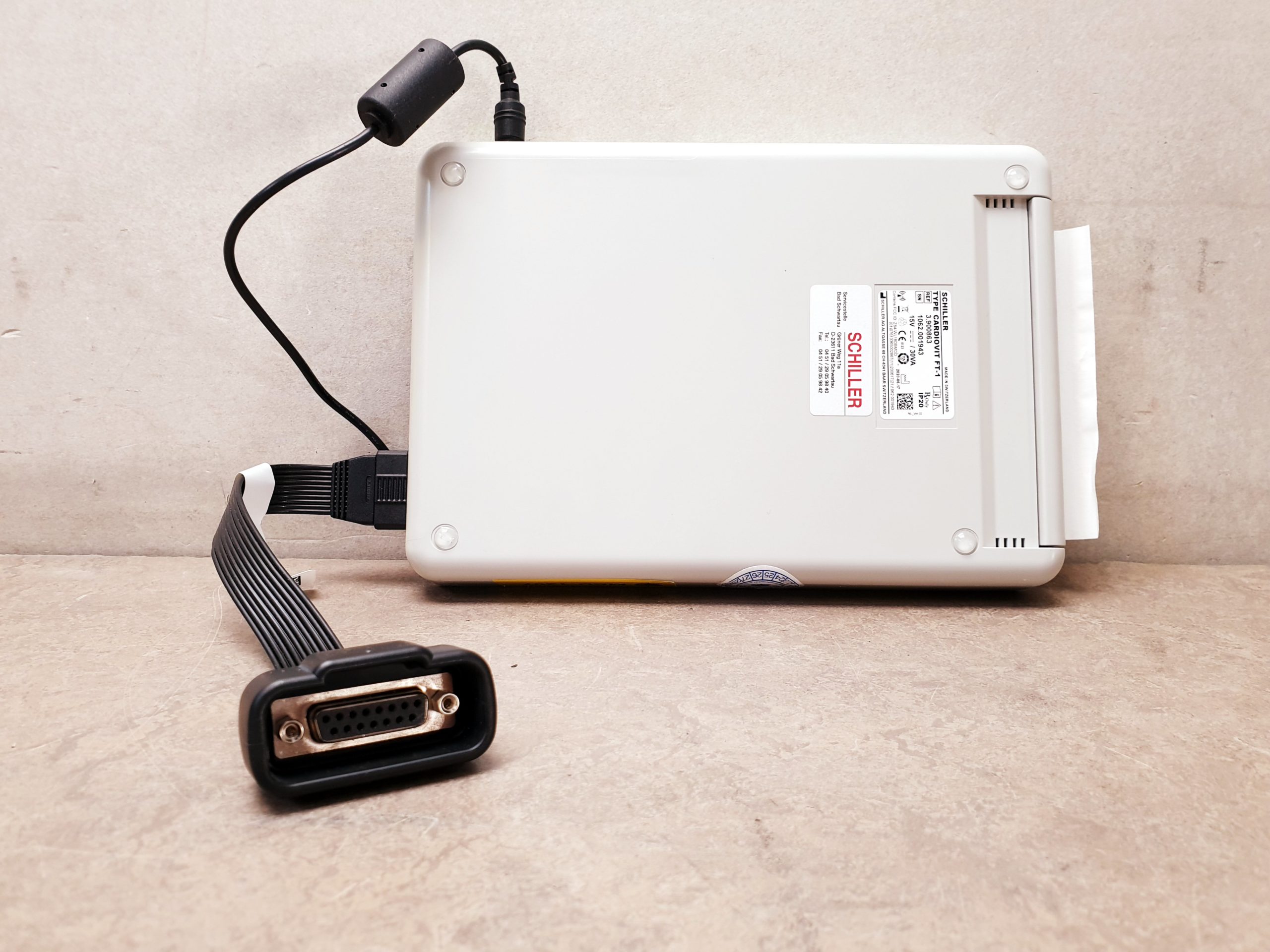 Schiller CARDIOVIT FT-1 Touch 12 Kanal EKG Gerät – Bild 9