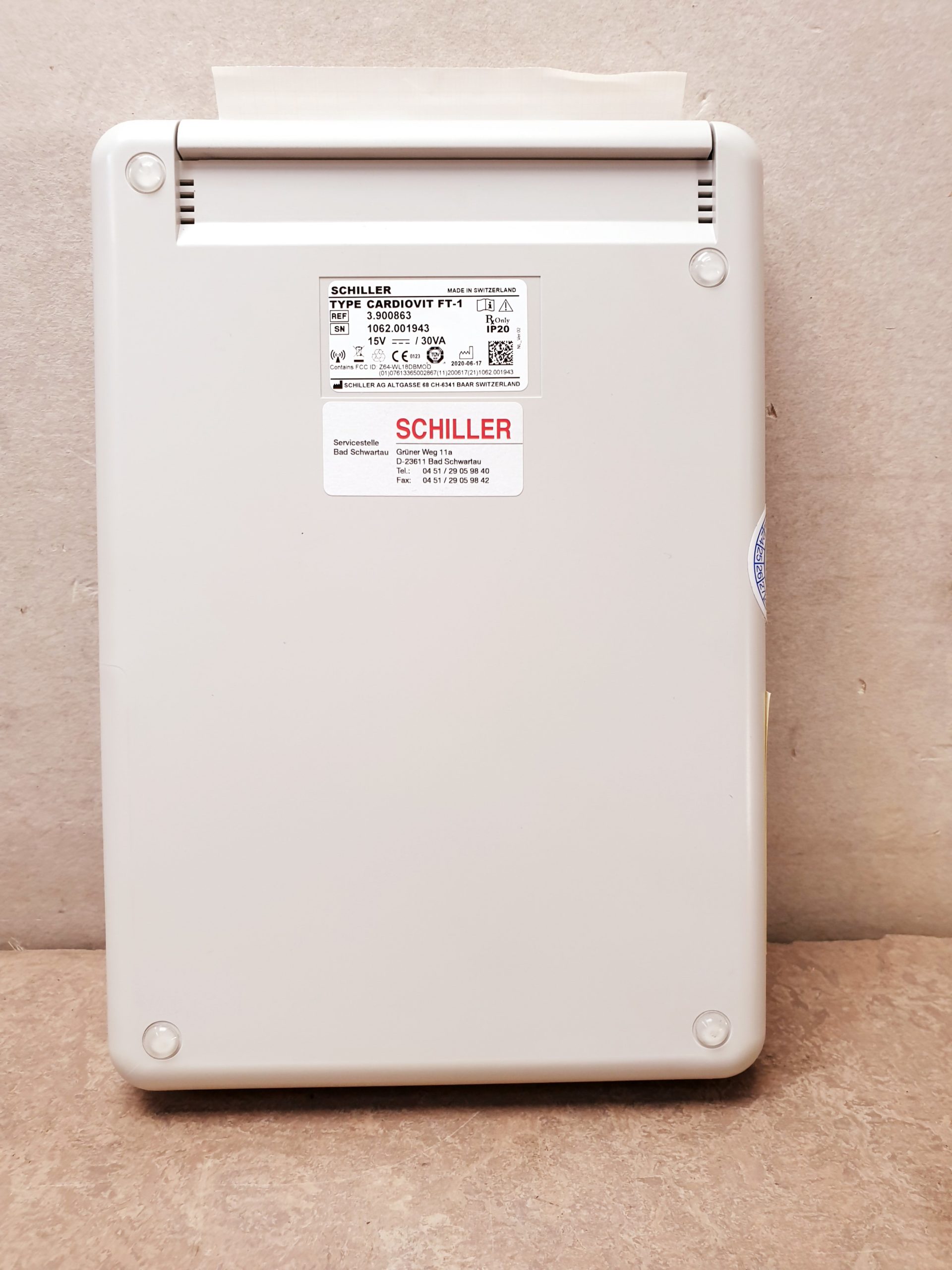 Schiller CARDIOVIT FT-1 Touch 12 Kanal EKG Gerät – Bild 10