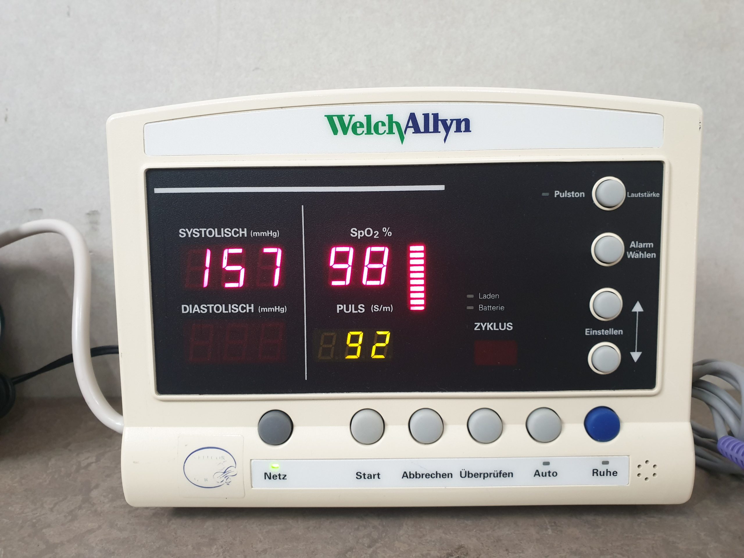 Welch allyn 52000 Series Überwachungsmonitor - Monitoring – Bild 6