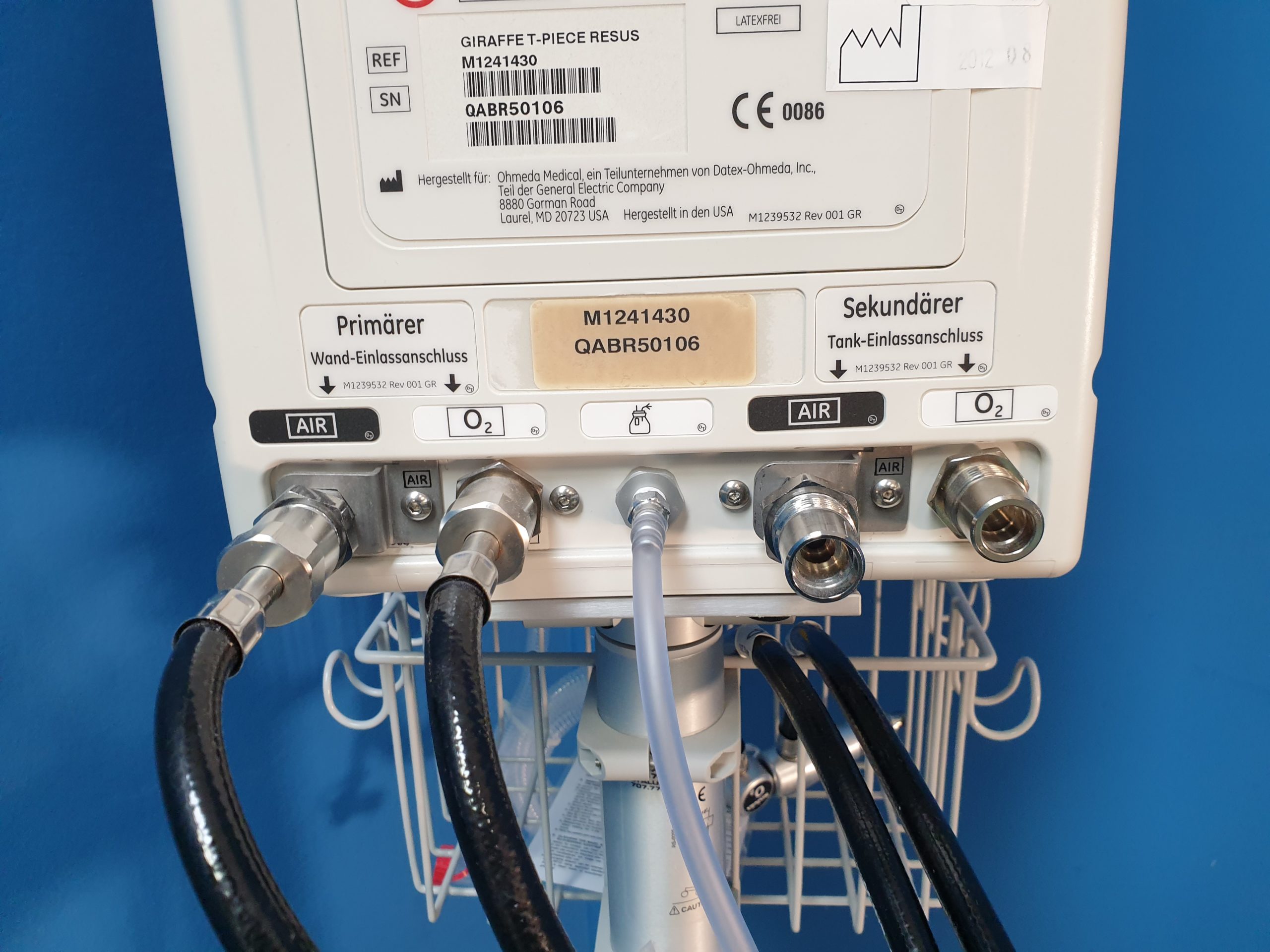 GE Giraffe Infant Resuscitation System T Piece Resuce - M124130 – Bild 9